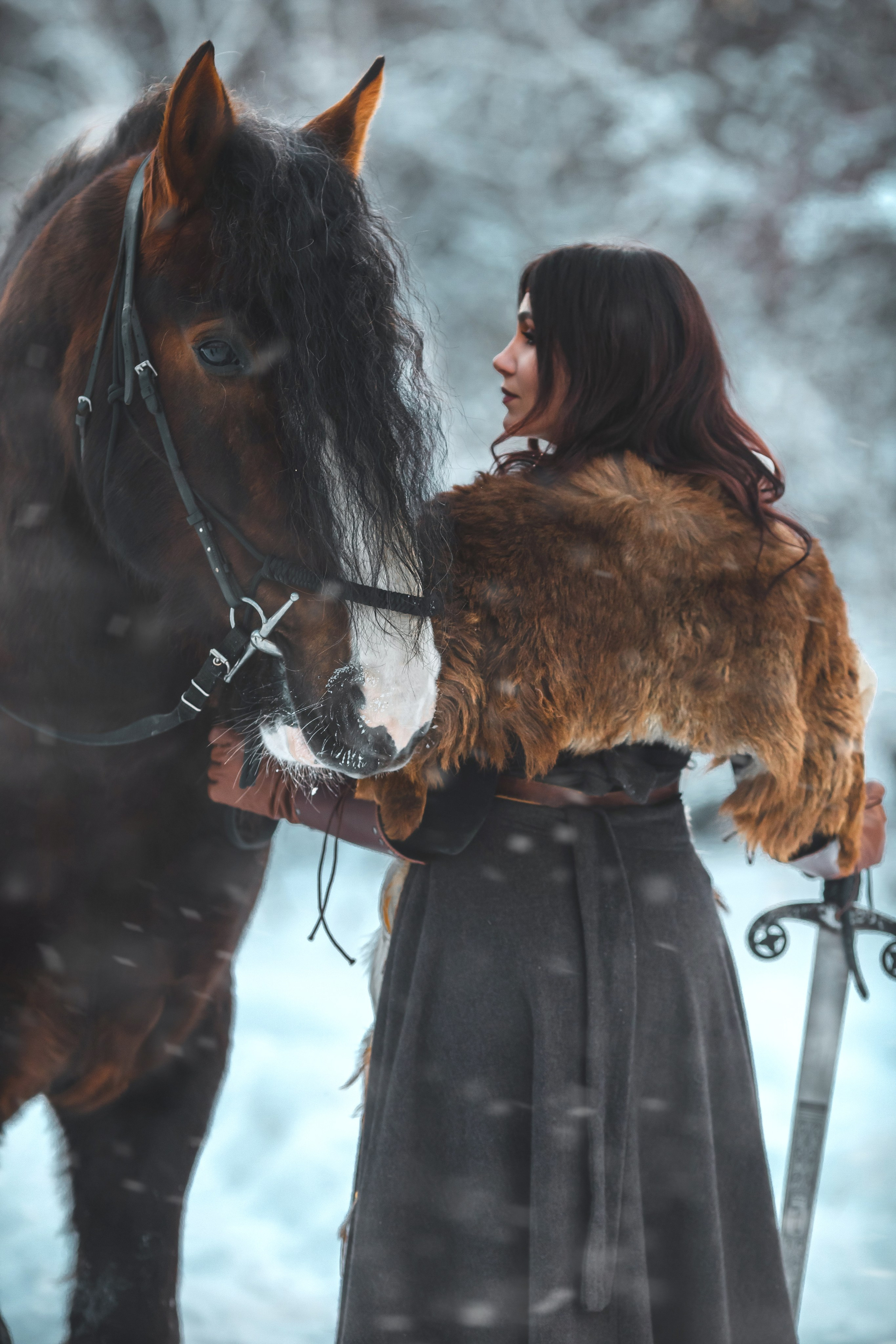 Регина и Малыш. Анна Молчанова конный фотограф в Тюмени | фотосессии с лошадьми Тюмень