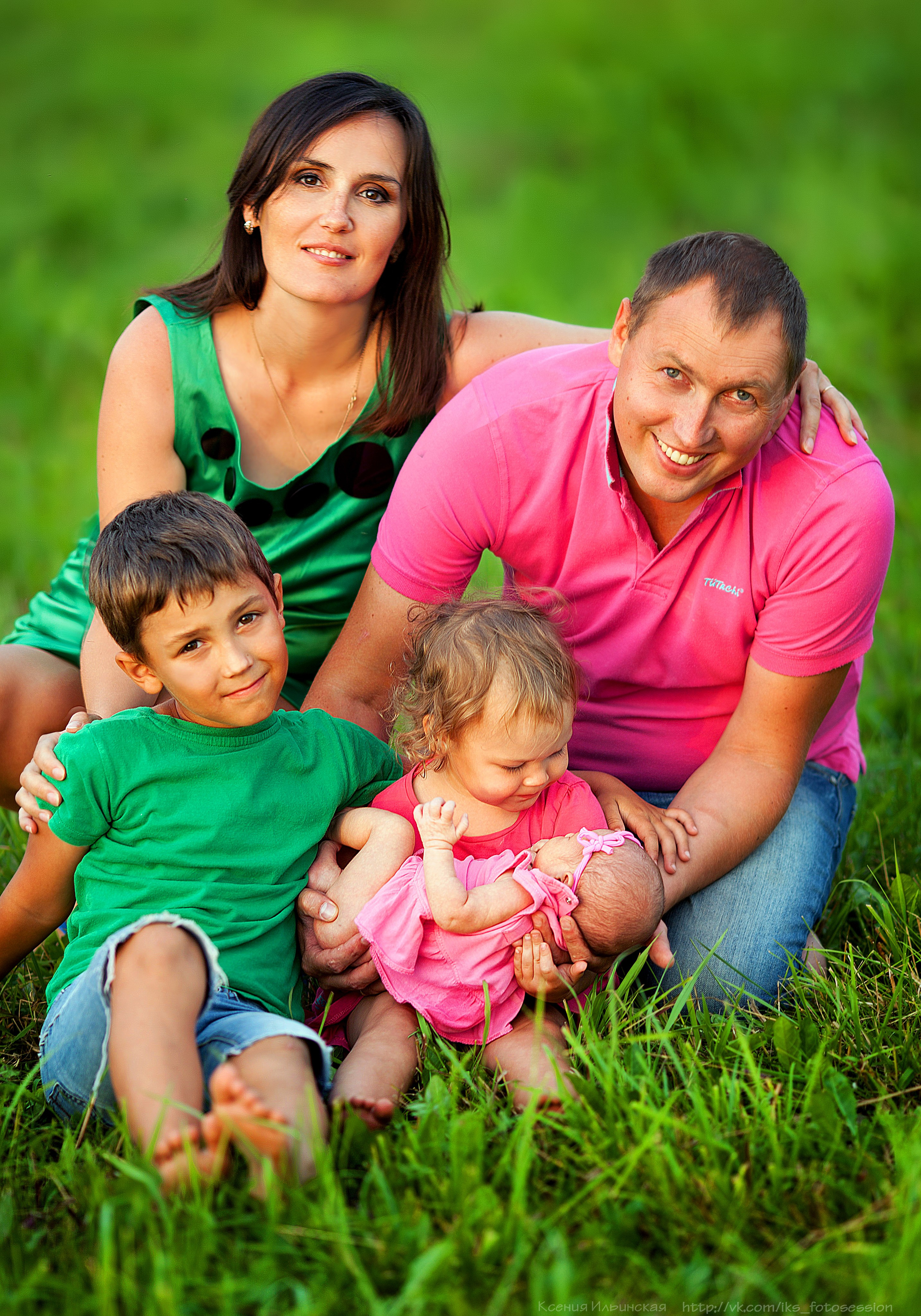 СЕМЬЯ. Фотограф из Санкт-Петербурга Ильинская Ксения
