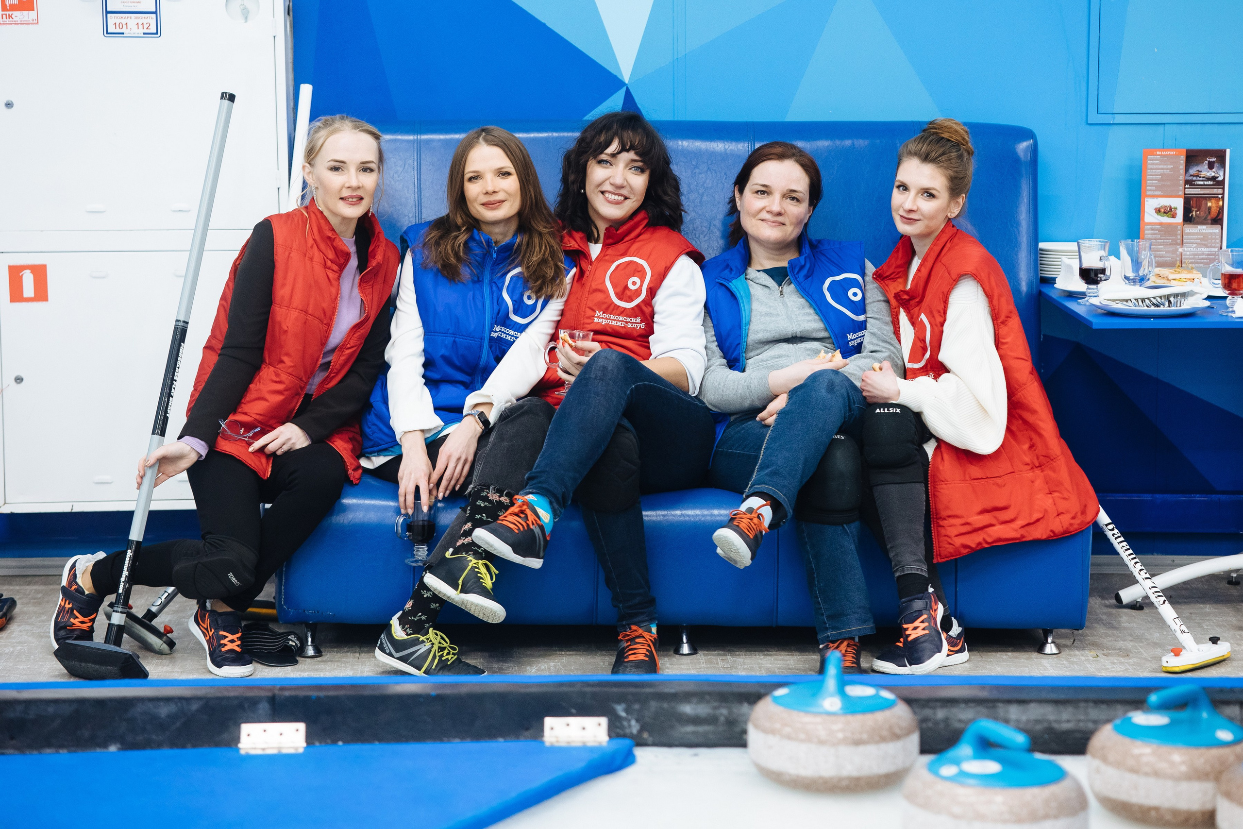 Корпоратив в кёрлинге. Свадебный и семейный фотограф Екатерина Иванова