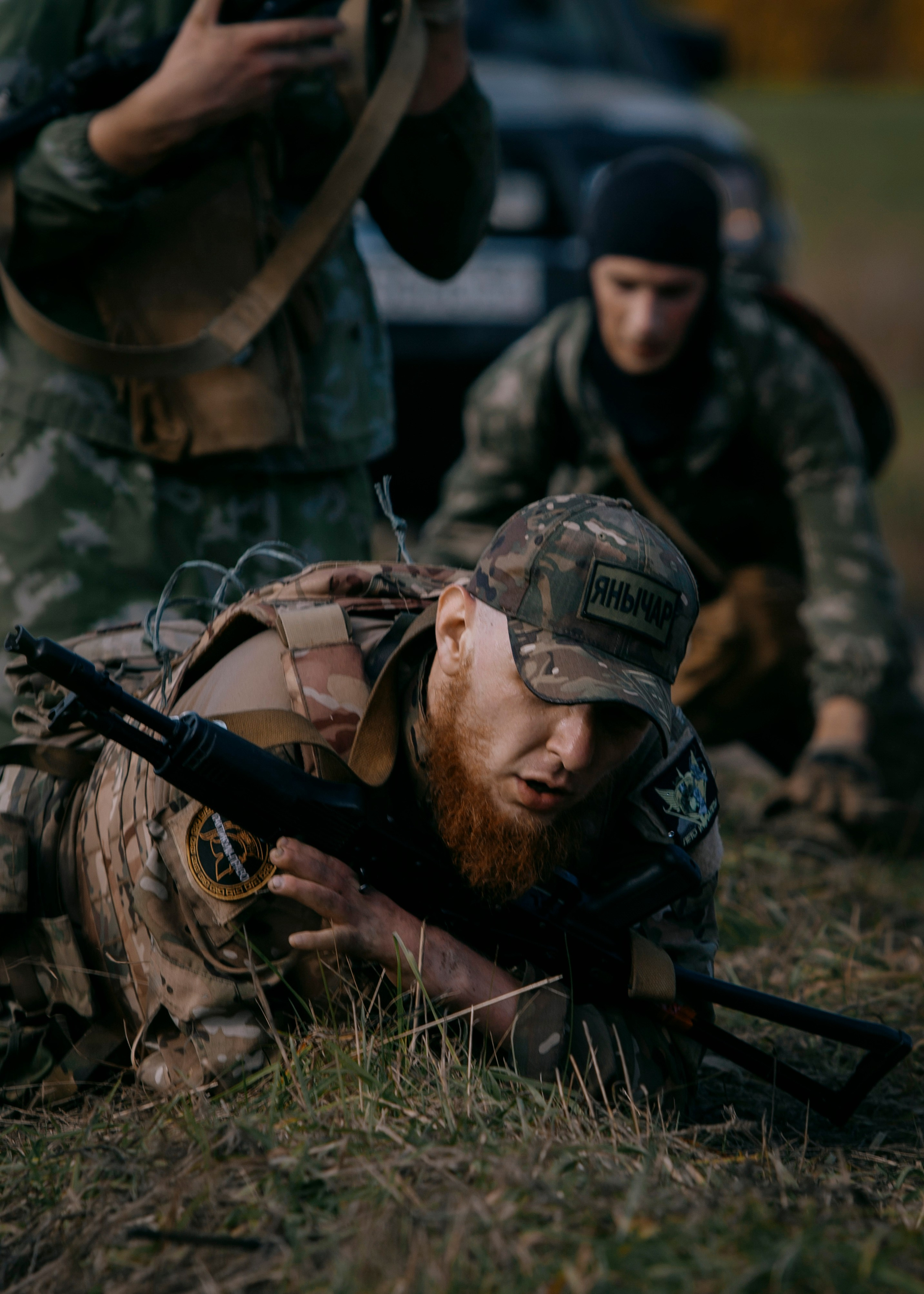 Квалификационные испытания. Сдача на шеврон «Боевая Единица». Портретный фотограф в Москве Дарья Цезария