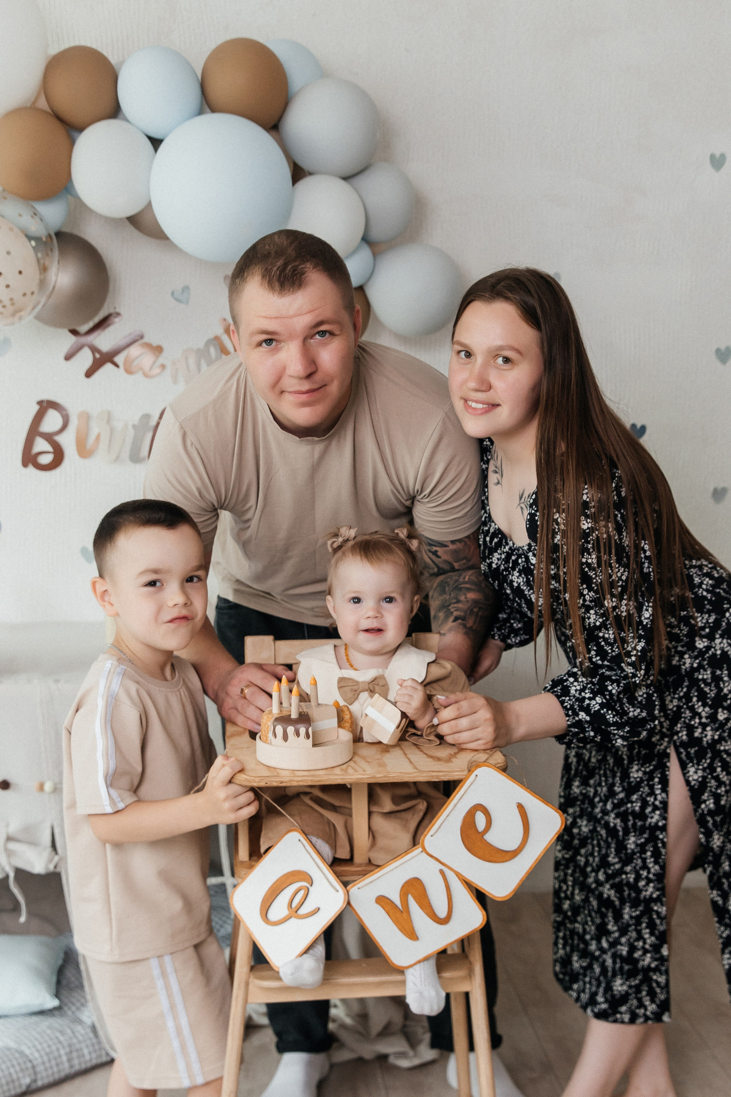 1 годик Василисе