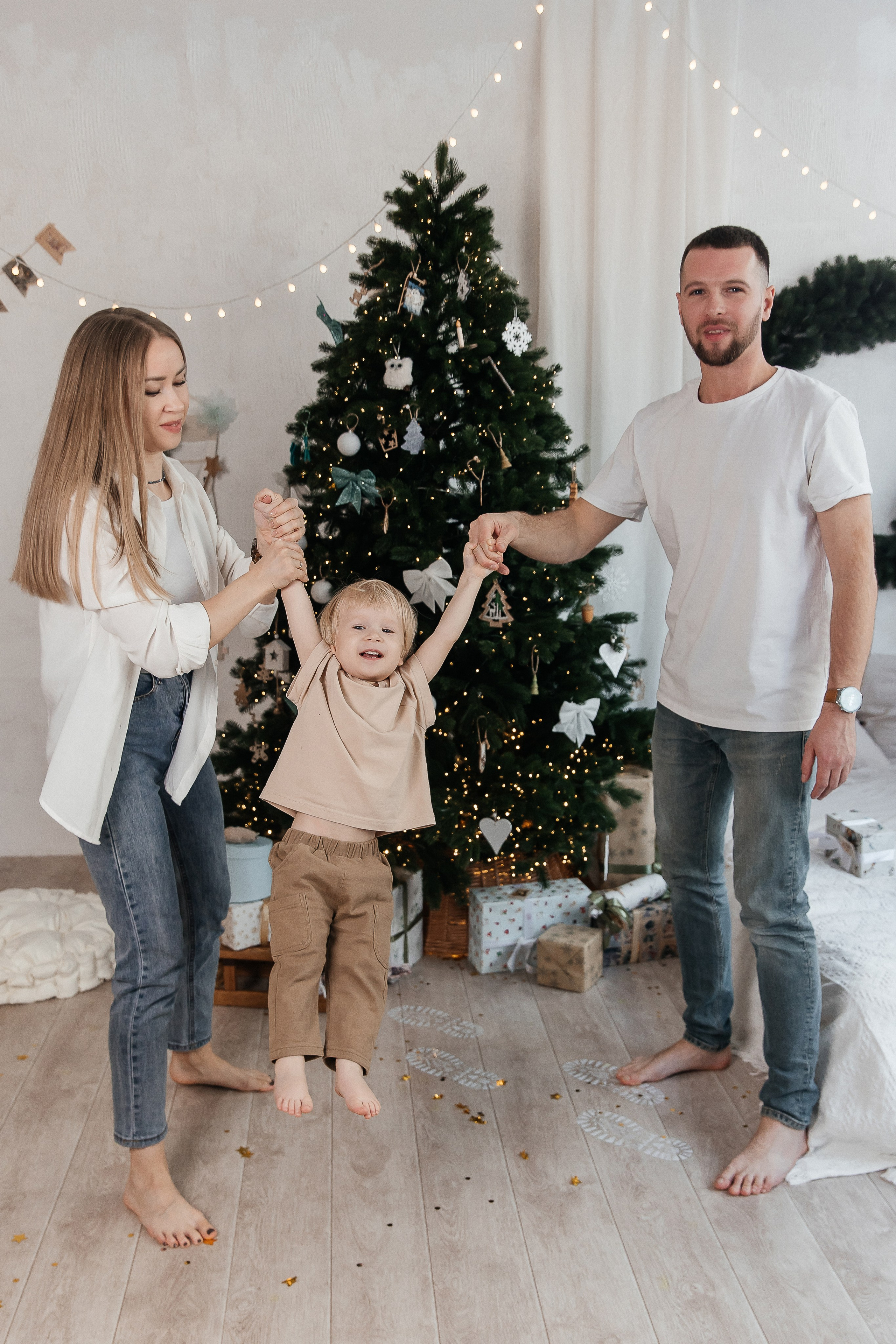 Фотосессия 2 в 1:новый год и день рождения 🎂🎄