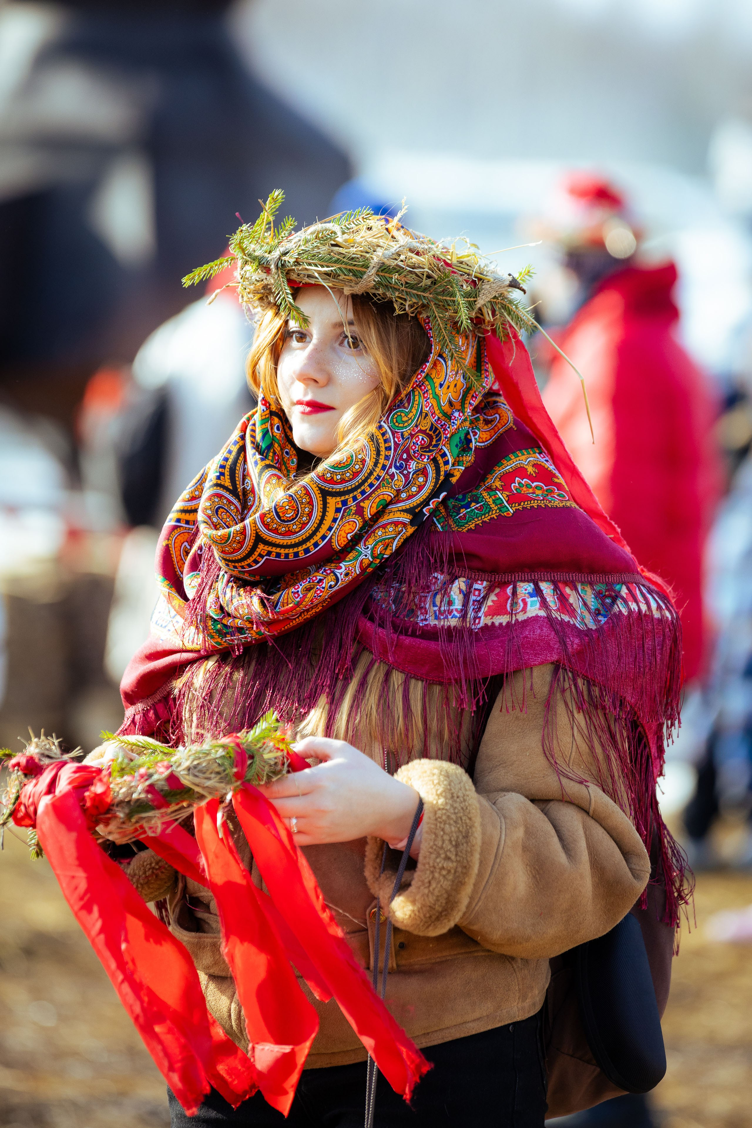 Масленица в Никола-Ленивце, весна 2024 г. Фотограф Виноградов Константин