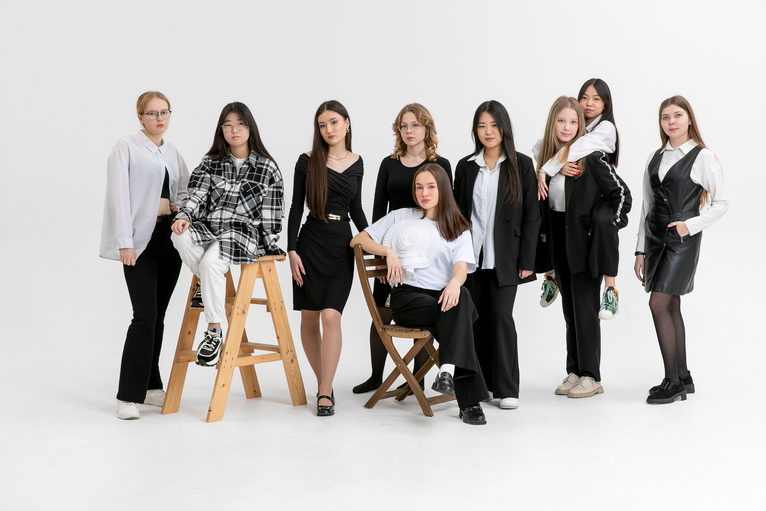 Студийные съемки школьников. Школьный и детский фотограф в Южно-Сахалинске Анастасия Лескова