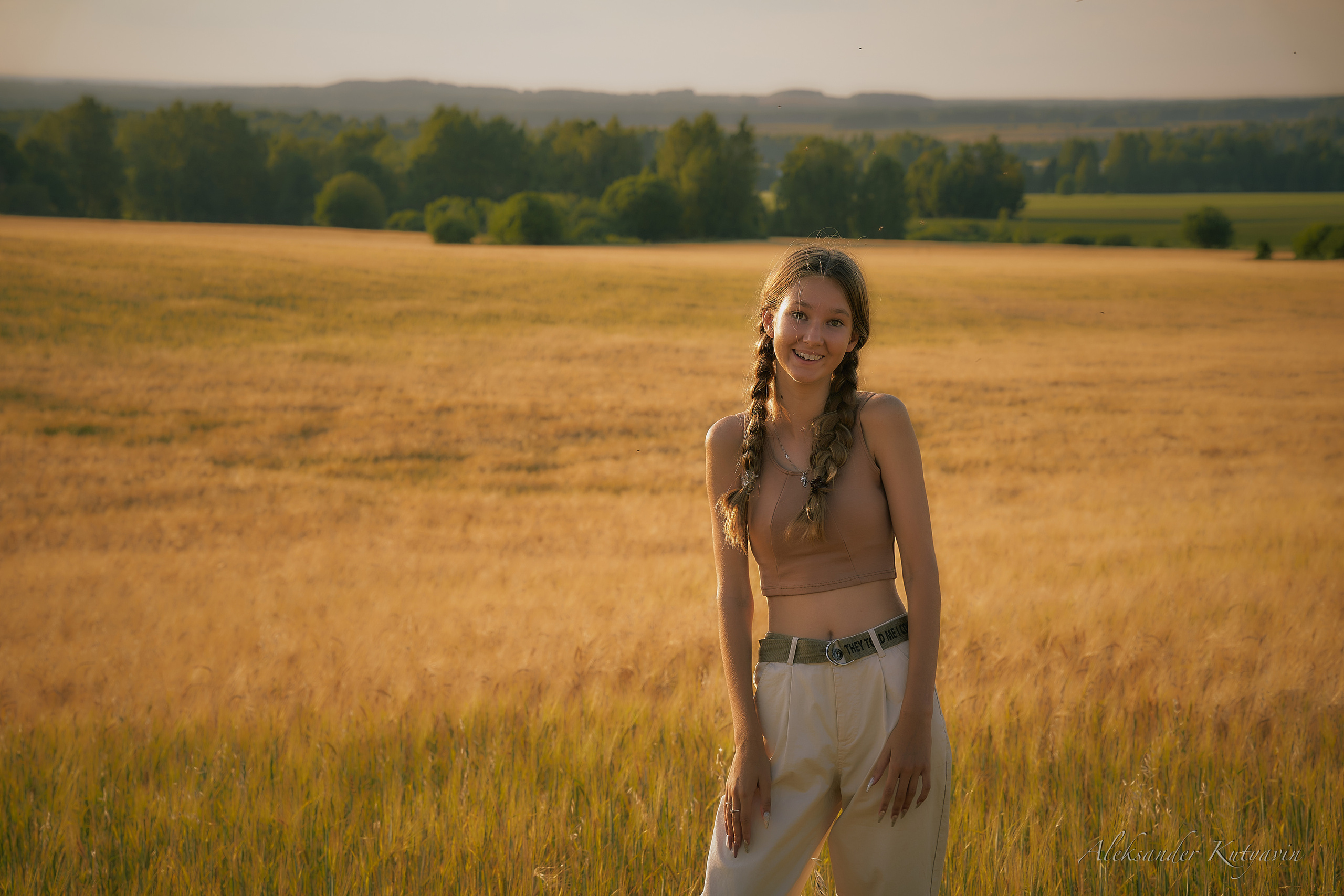 Фотосессия на природе. Фотограф в Москве Александр Кутявин