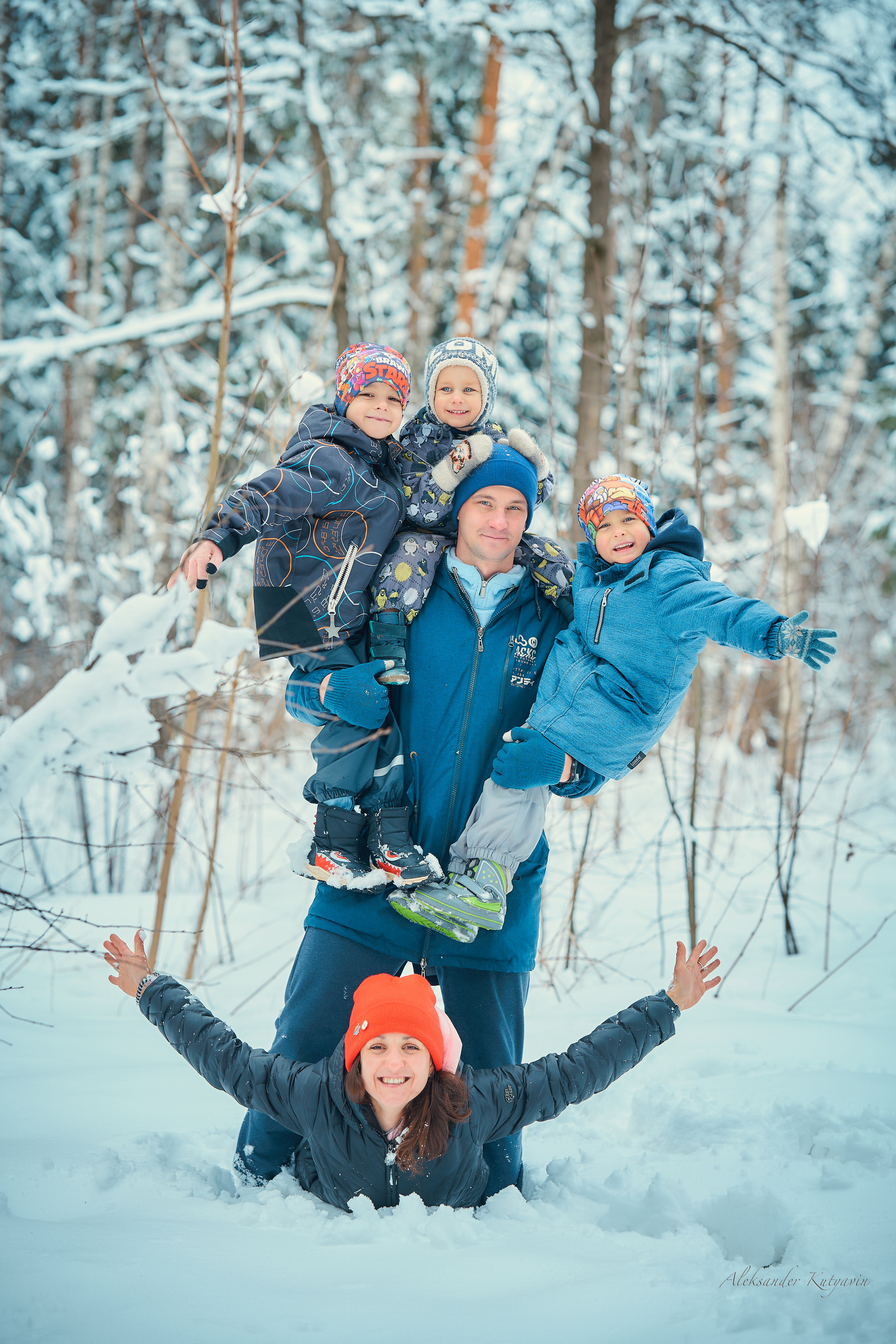 Семейные фото. Фотограф в Москве Александр Кутявин
