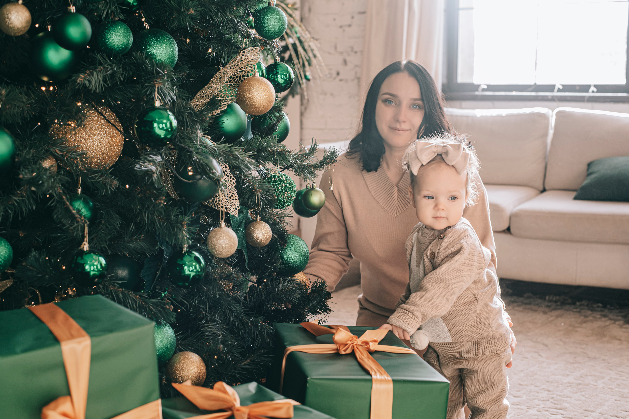 Новогодняя съёмка Никиты, Даши и Варвары. Фотограф в Краснодаре Зеленкина Дарья
