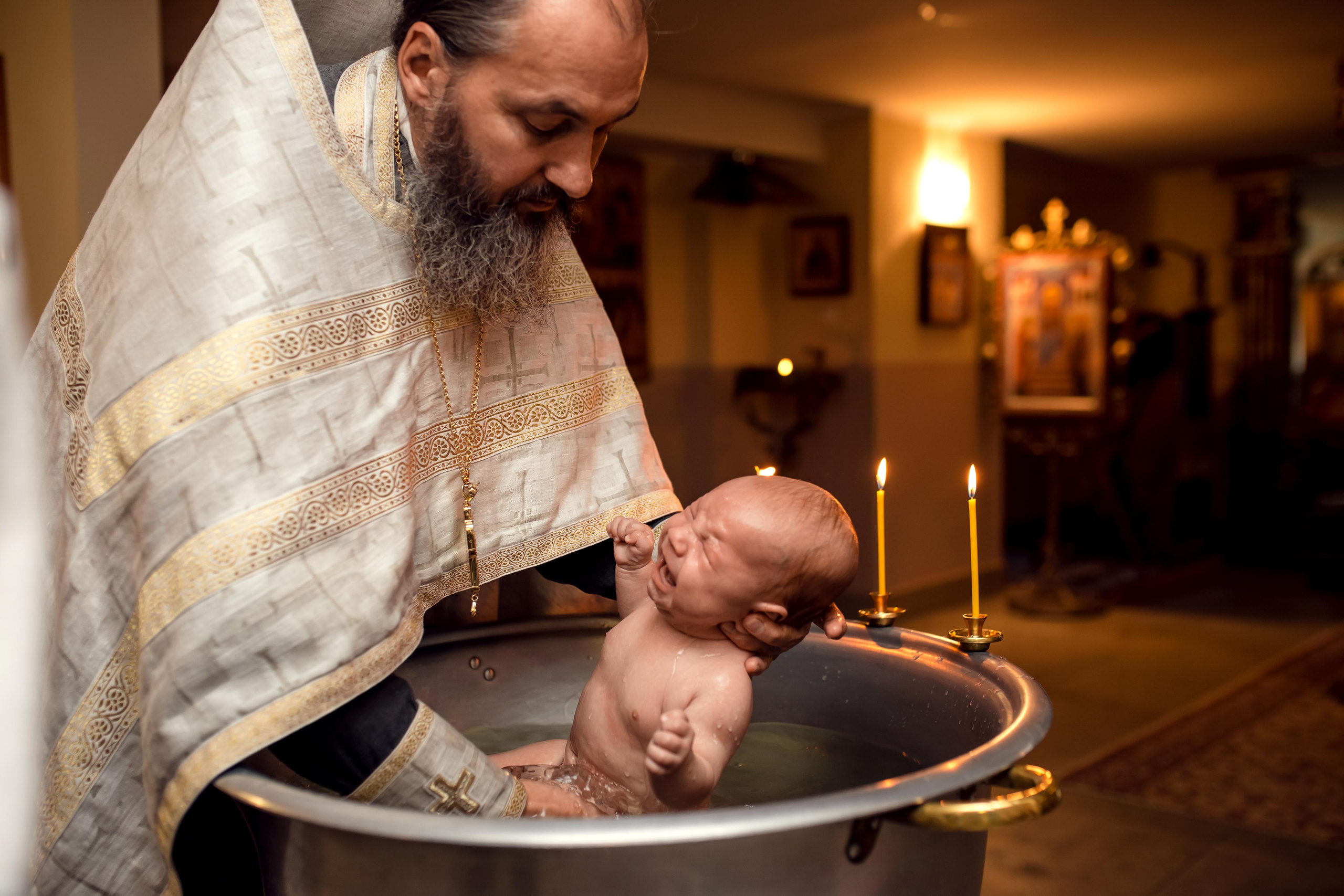 Таинство Крещения Дмитрия