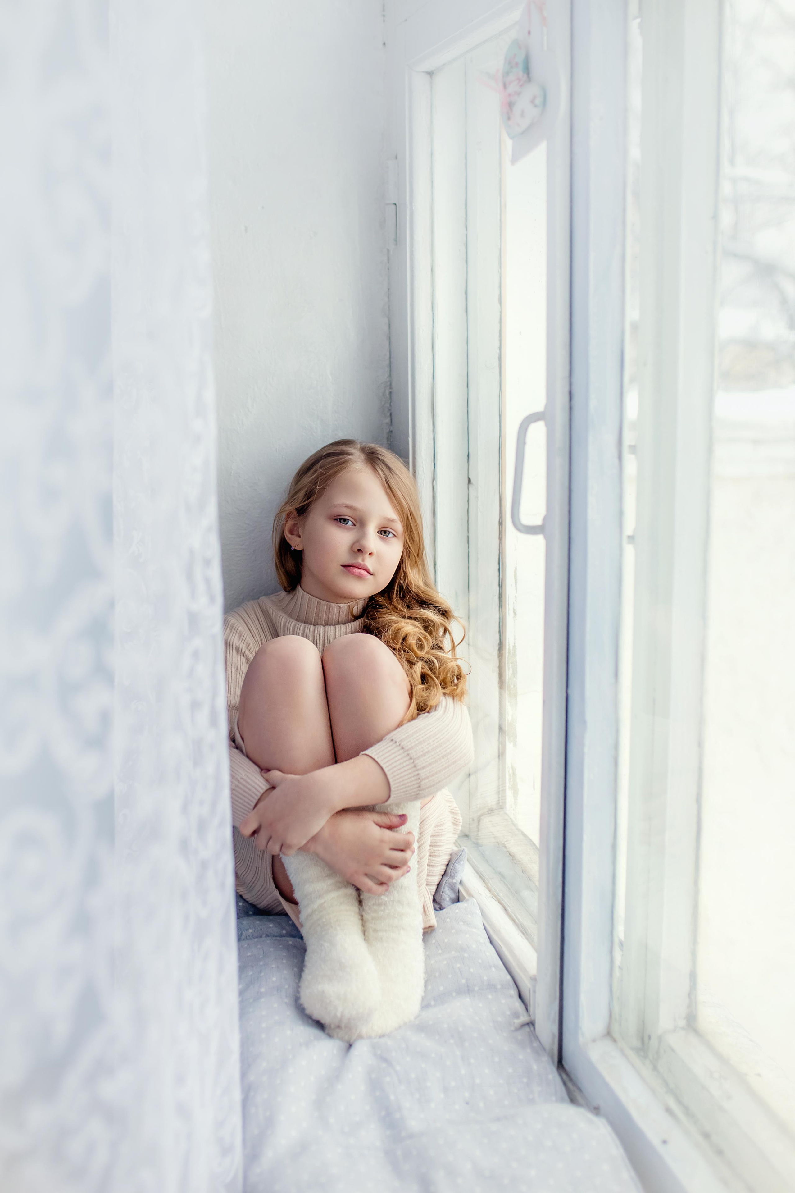 Новогодняя съёмка Тани и ЛИНЫ