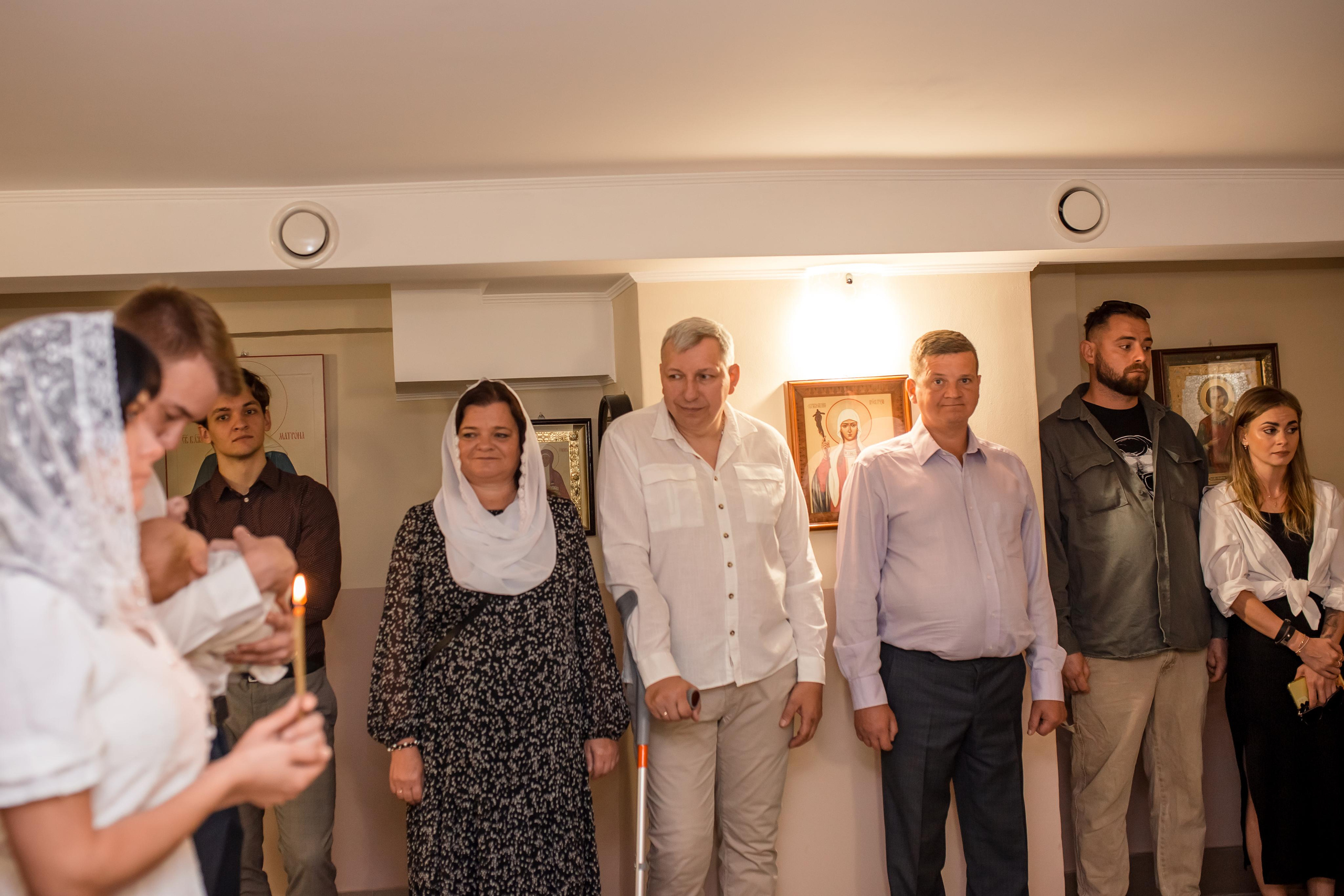 Таинство Крещения Дмитрия