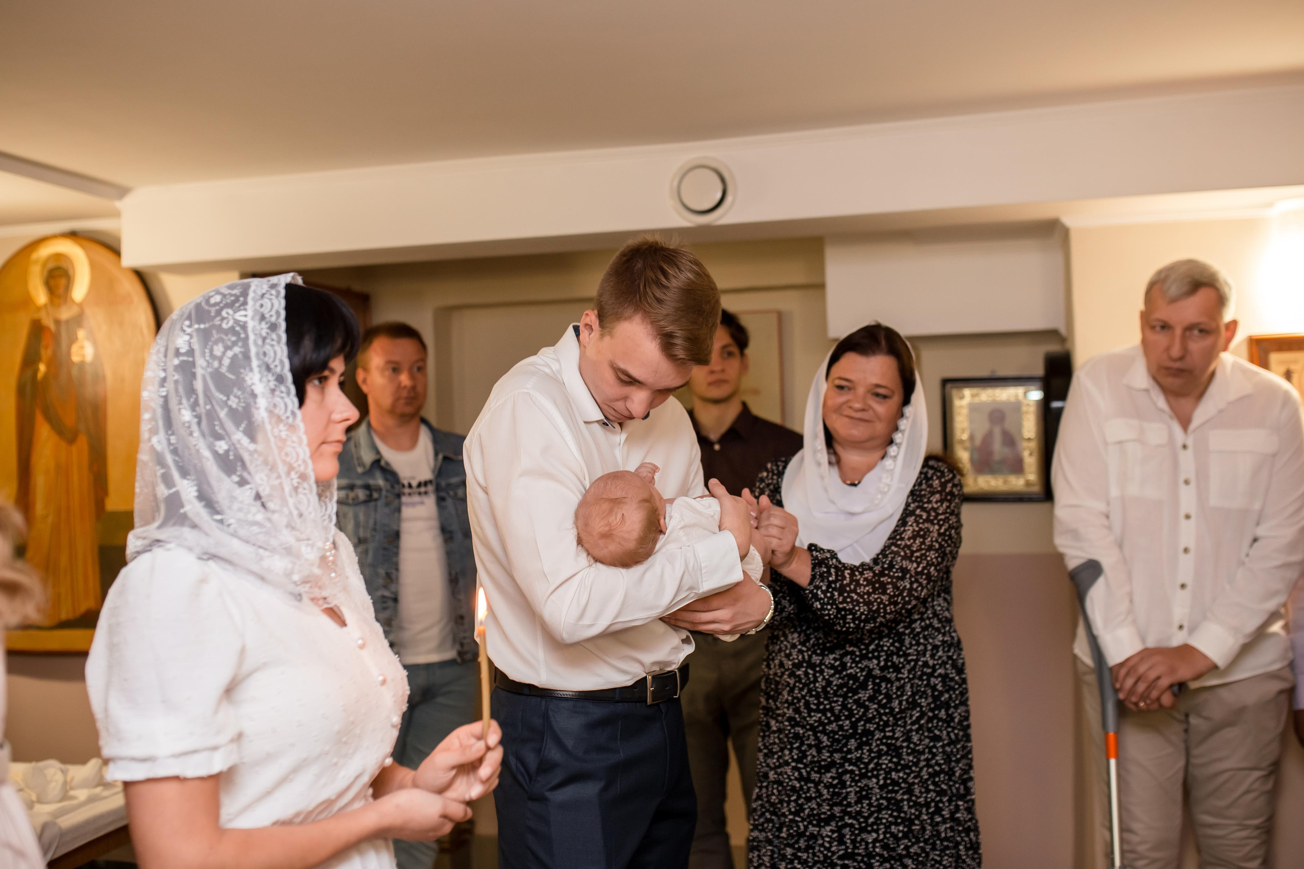Таинство Крещения Дмитрия