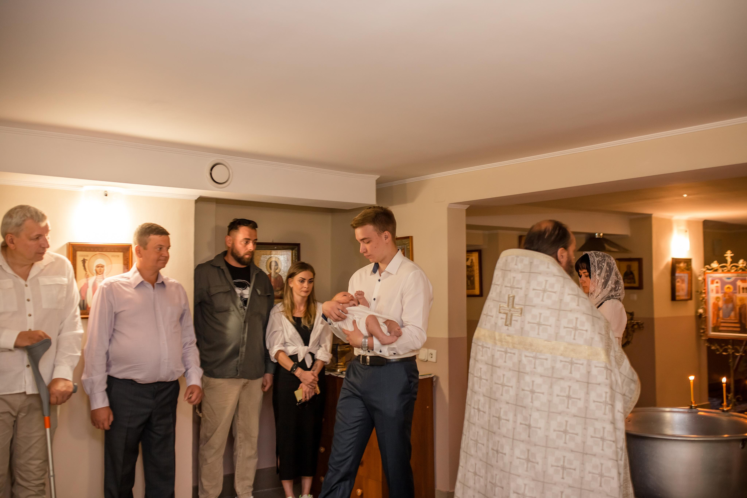 Таинство Крещения Дмитрия