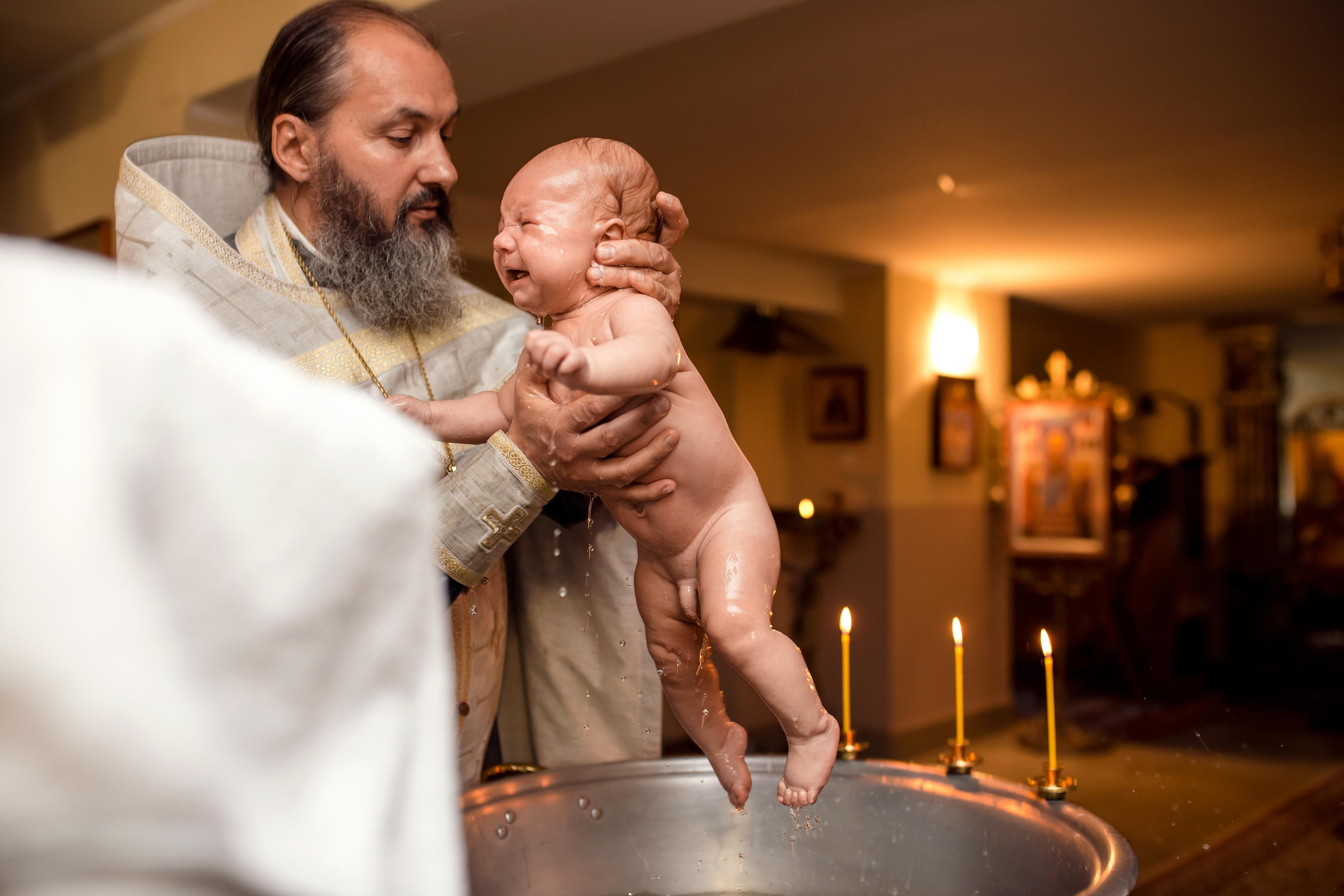 Таинство Крещения Дмитрия