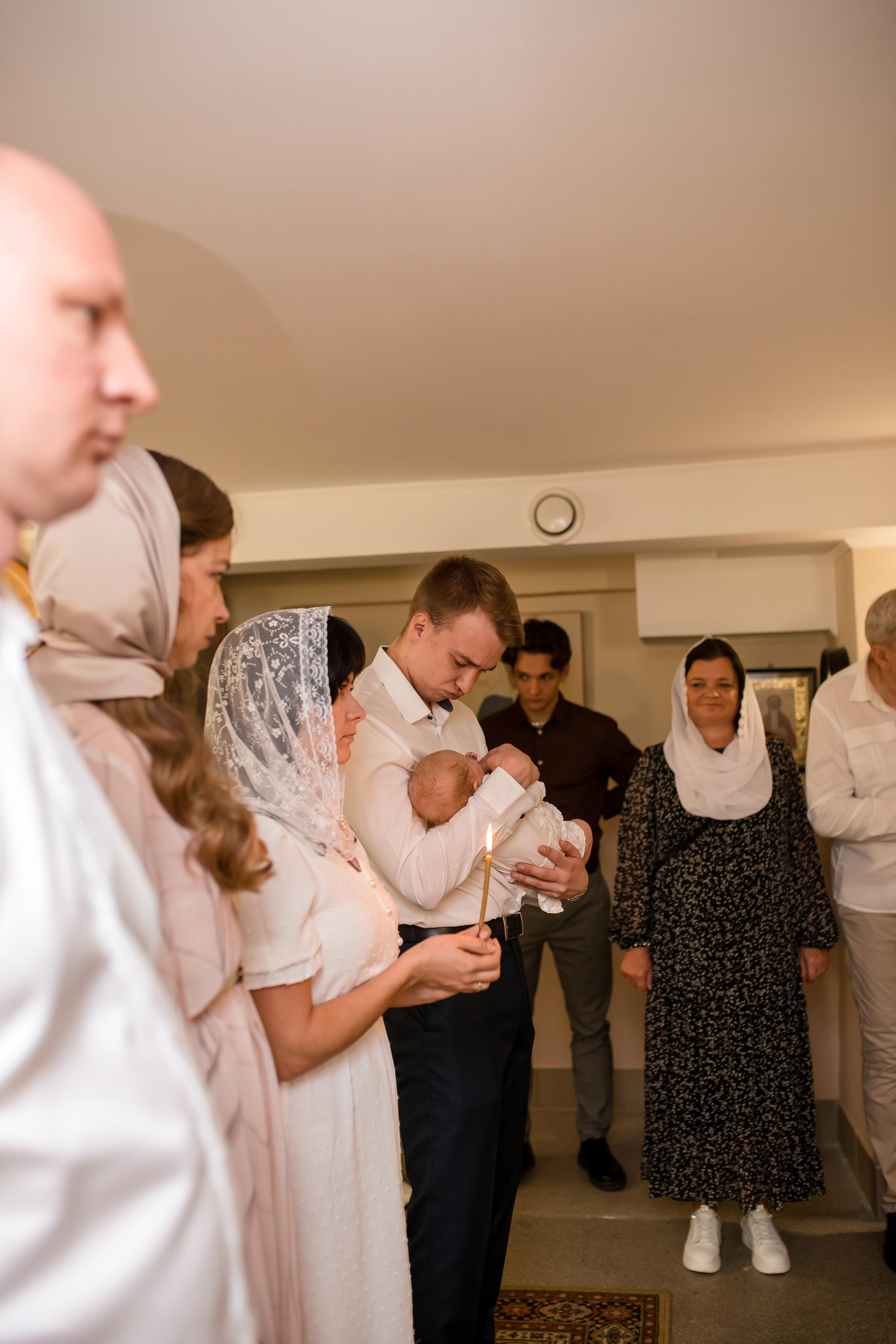 Таинство Крещения Дмитрия