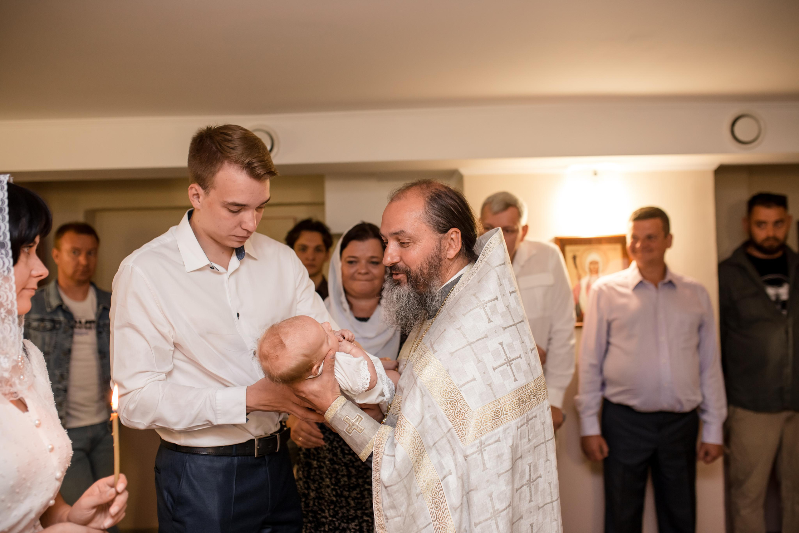 Таинство Крещения Дмитрия