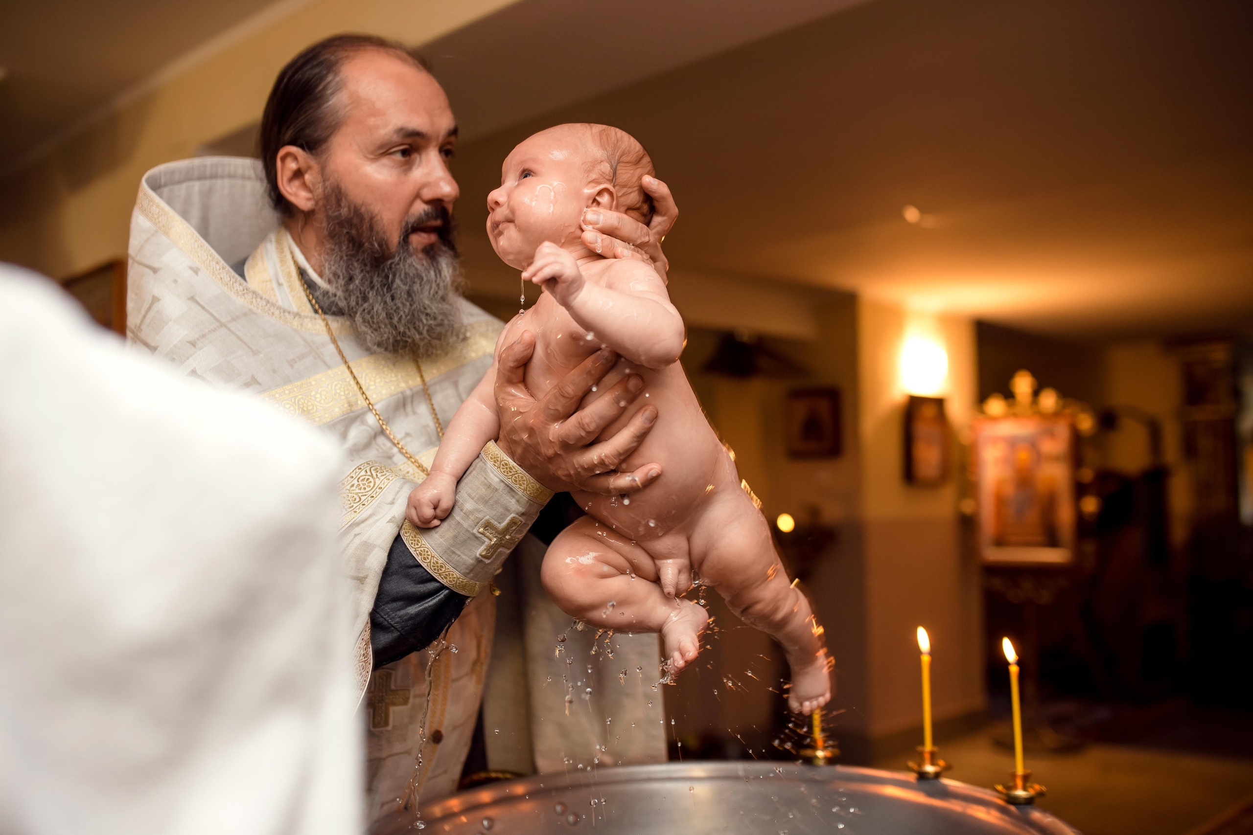 Таинство Крещения Дмитрия