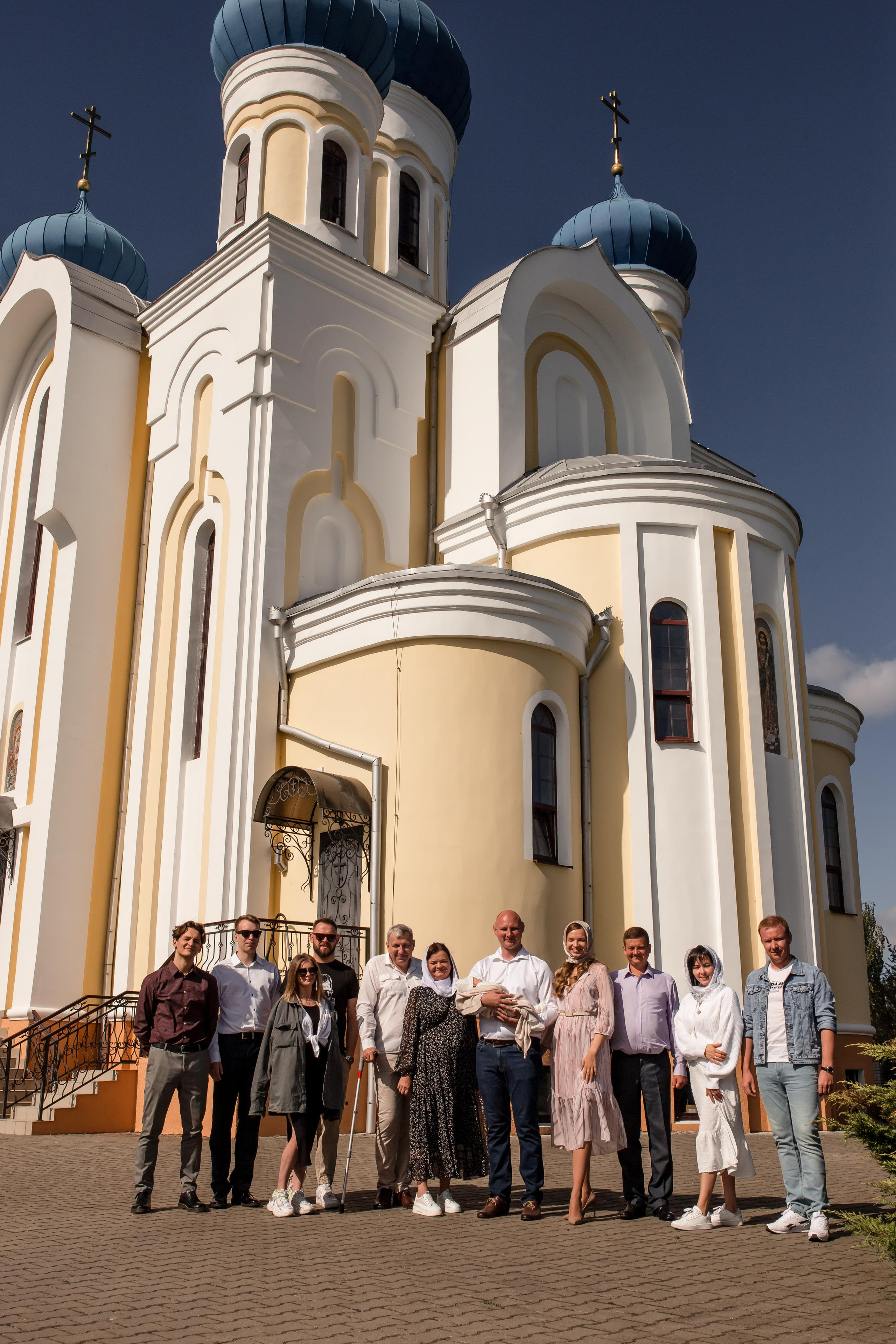 Таинство Крещения Дмитрия