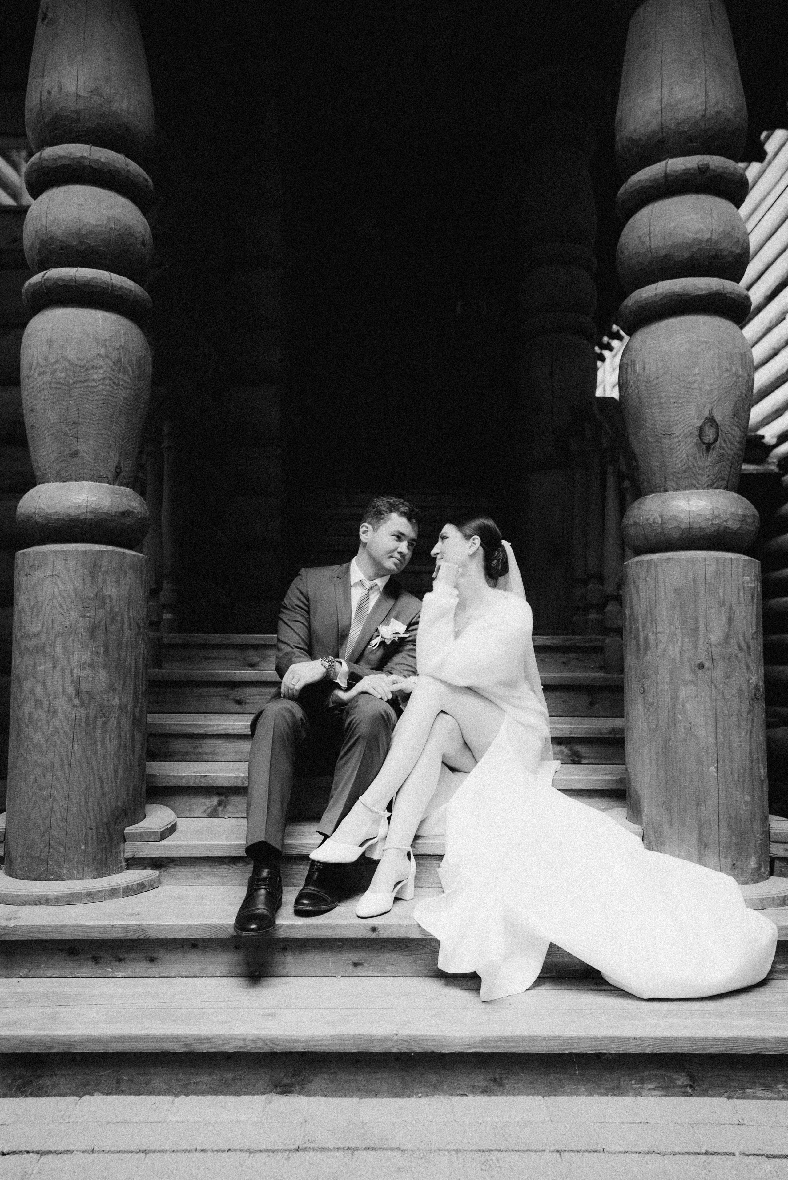 Регистрация и свадебная фотосессия в Коломенском. Портфолио