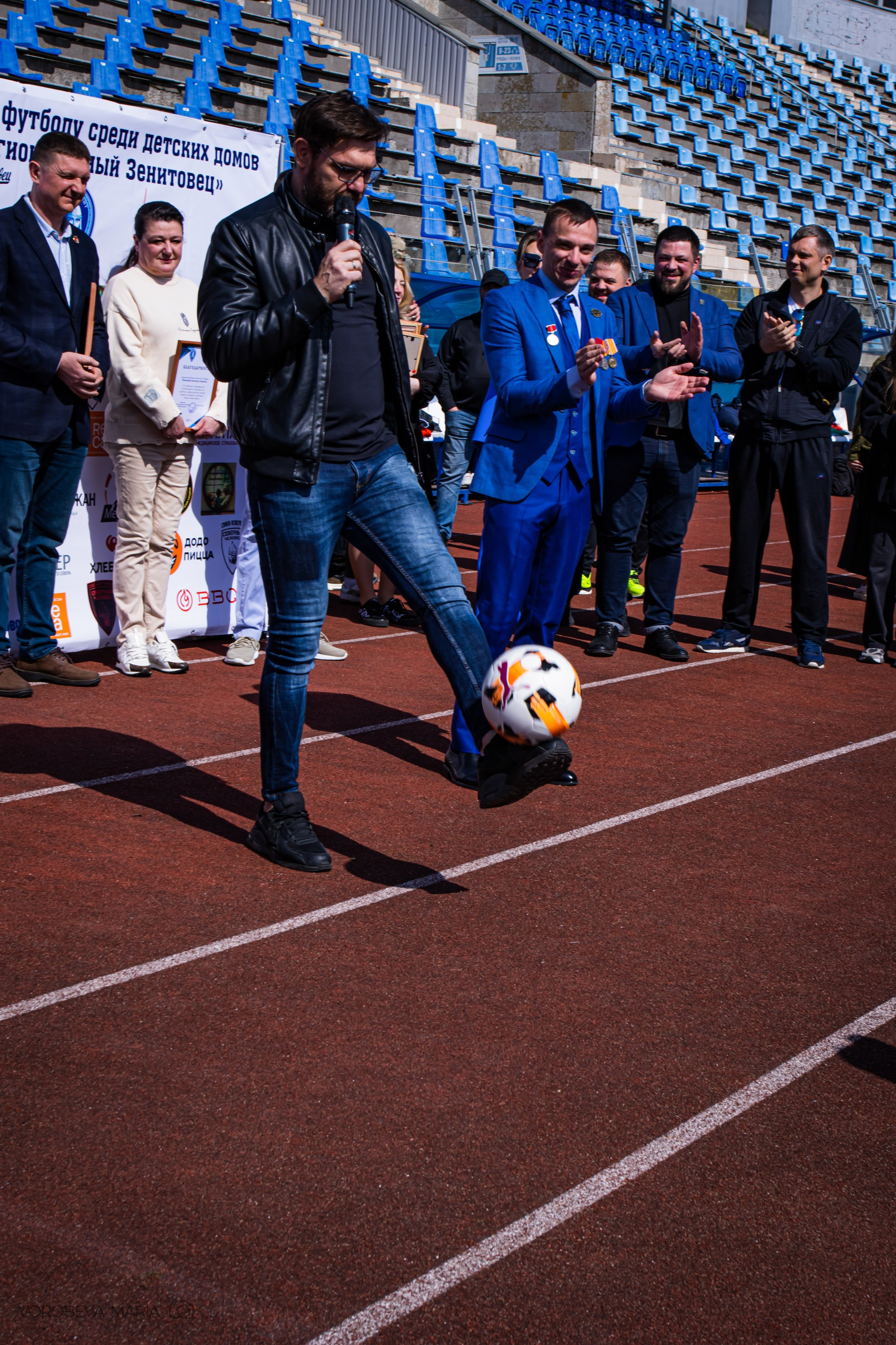XI Ежегодный турнир по футболу «Юный Зенитовец». Фотограф ювелирных украшений в Санкт-Петербурге Воробьева Мария