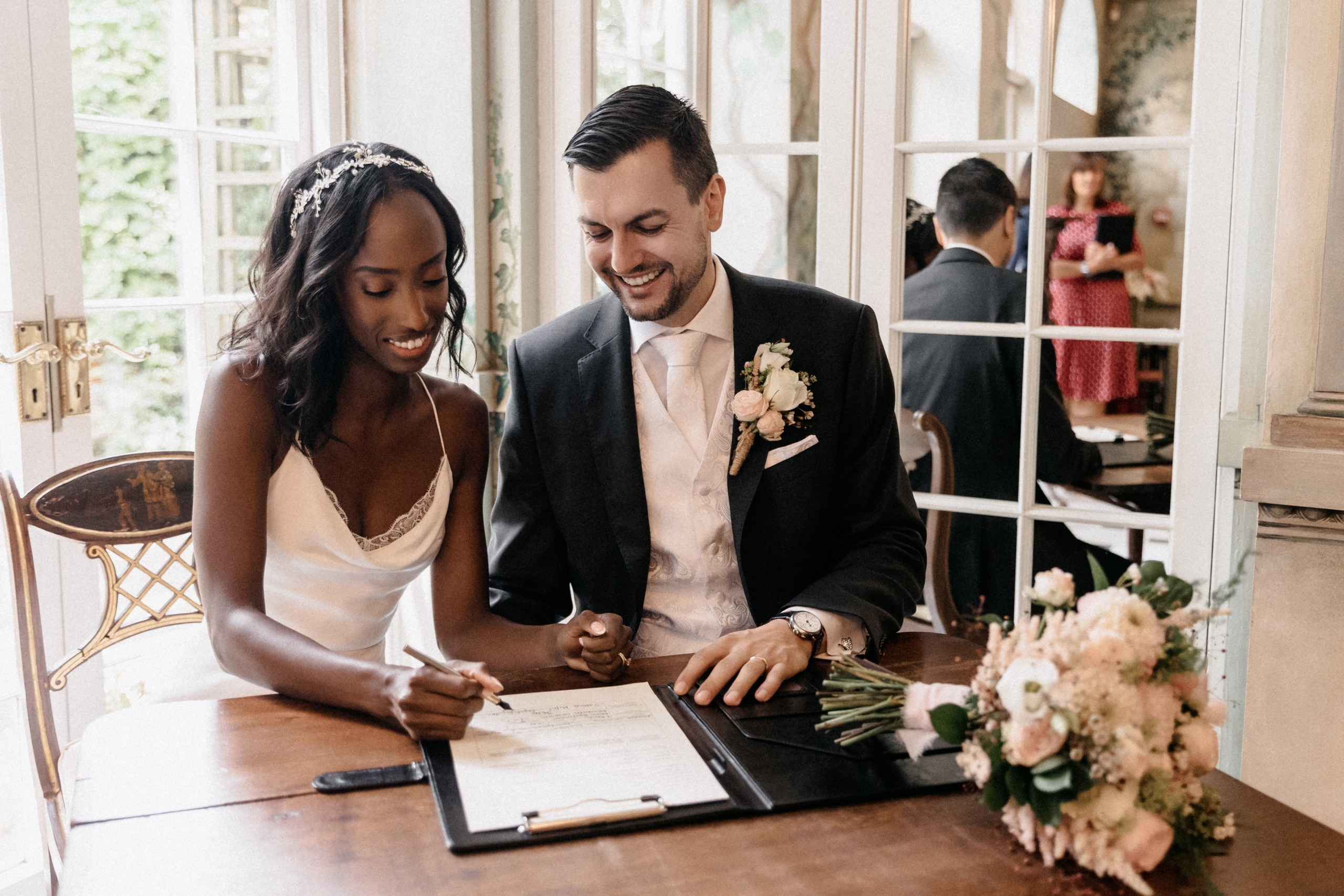 Denise & Tobias at The Old Brewery, Greenwich. Moments Catchers — Wedding Photography & Video Duo in London