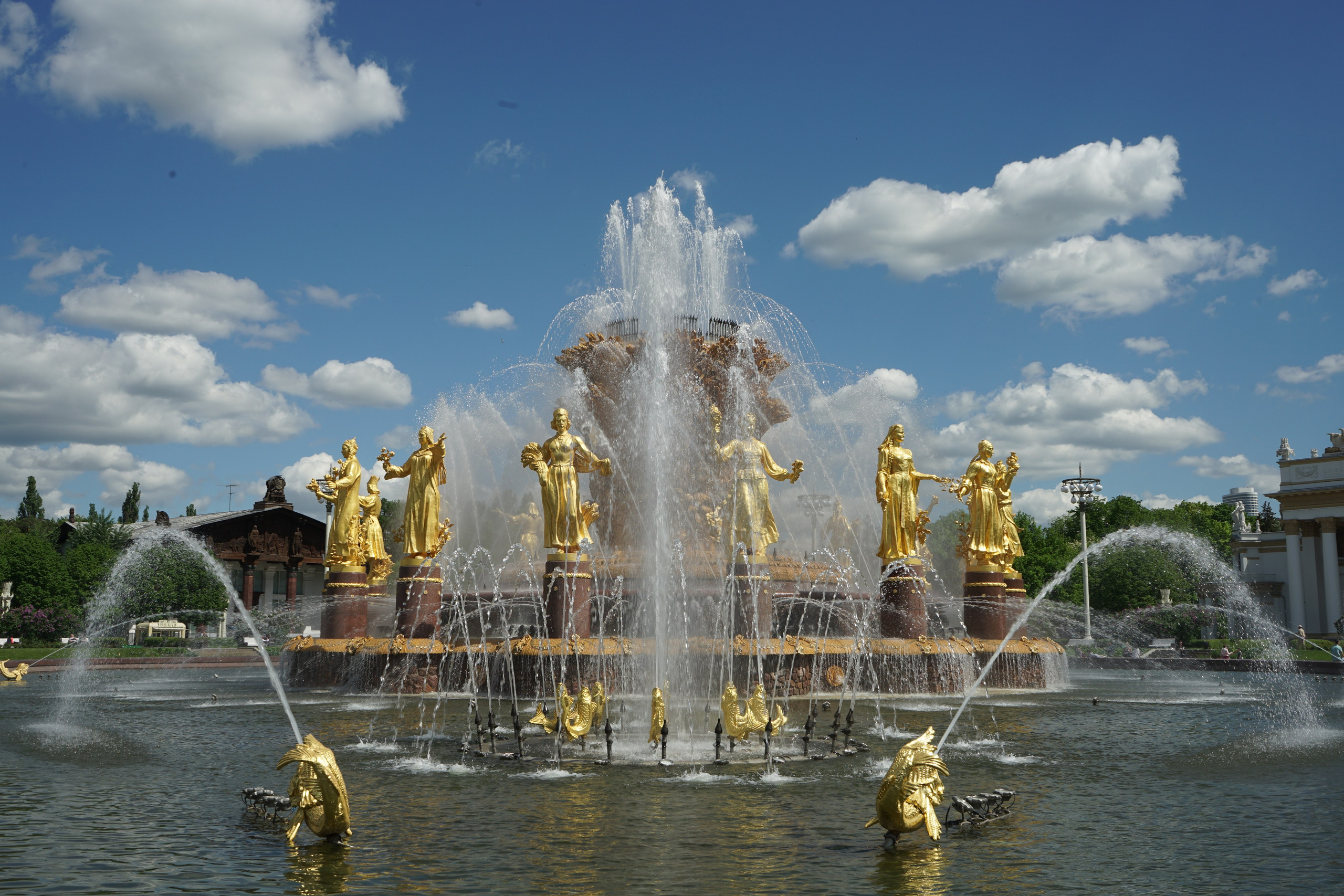 Виды ВДНХ Москва. Авторские фотографии Чугунова Николая