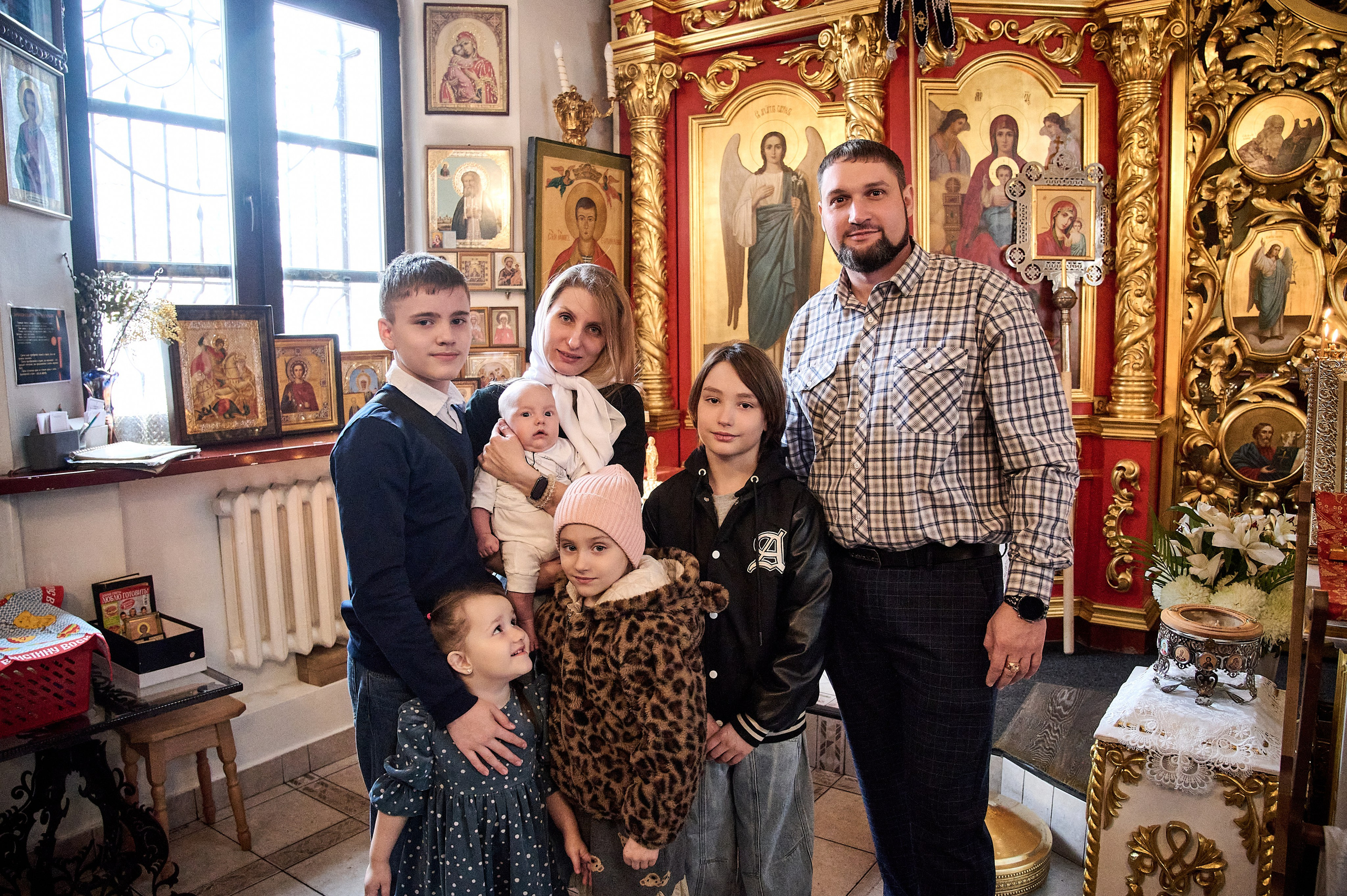Крещение малыша в Новокузнецке — фотограф таинство крещение