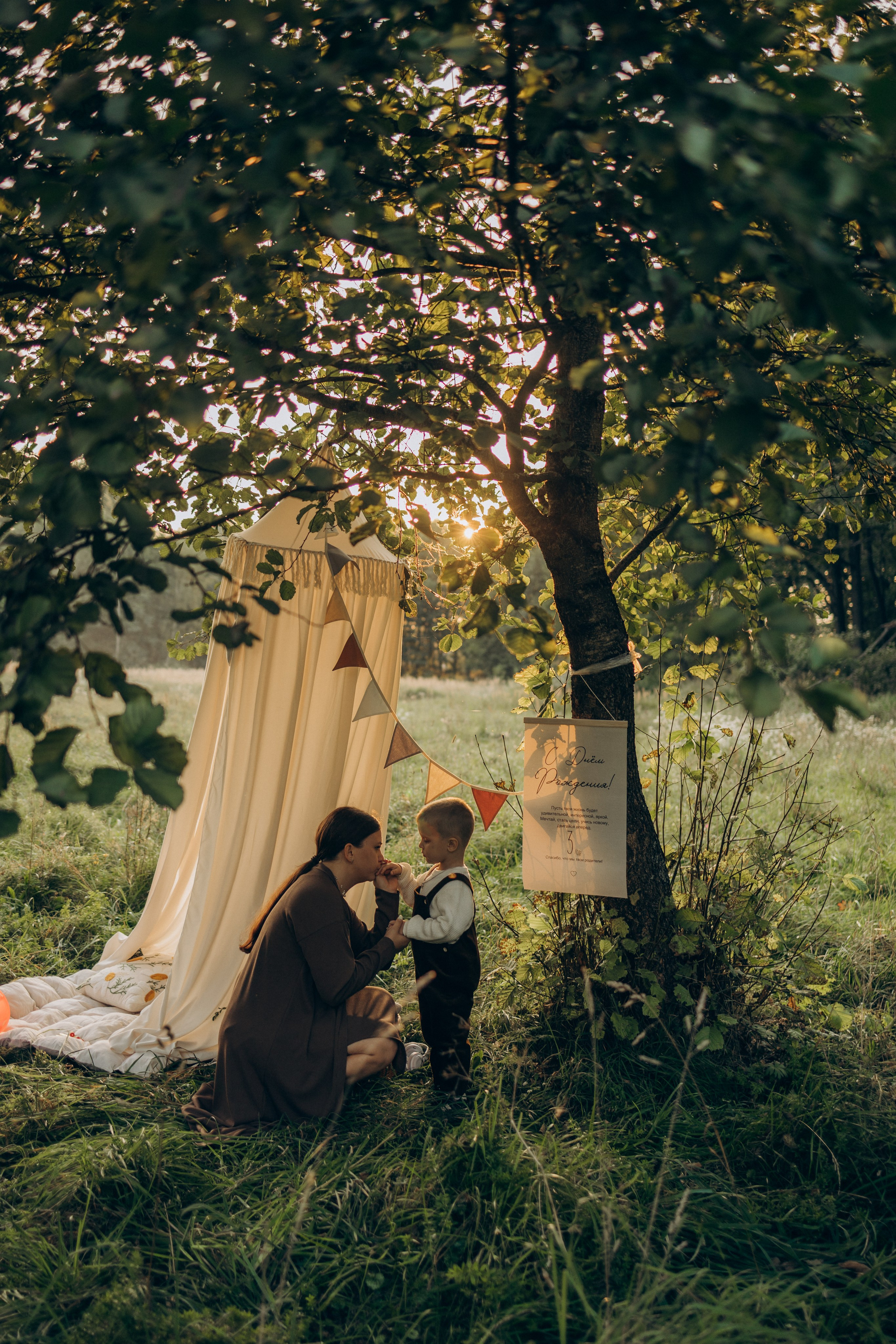 3 годика малышу (7.09.2025 г.) г. Жуков (Калужская обл.). Надежда Стар семейный и церковный фотограф в Жукове и Калужской области