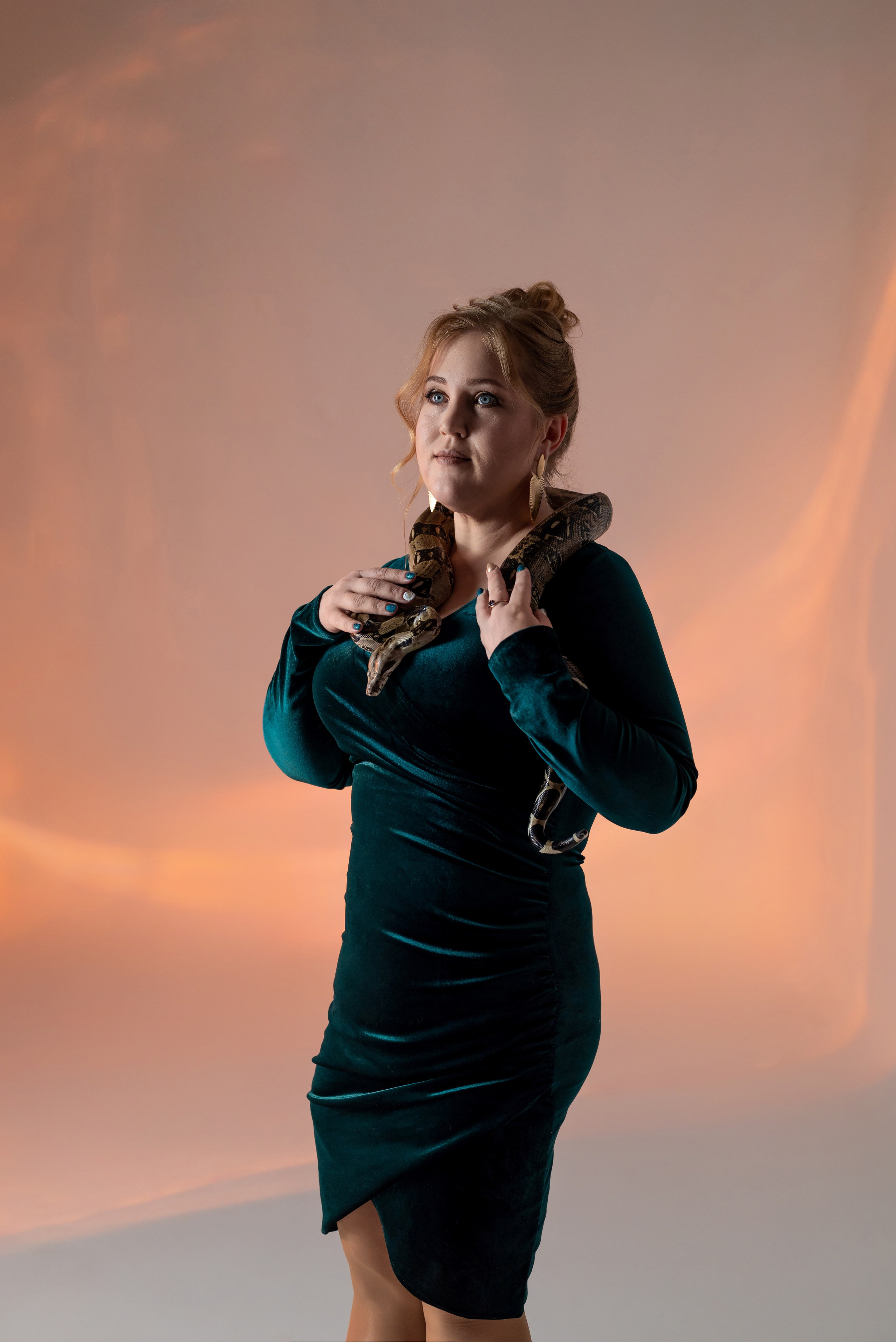 Фотопроект со змеёй 2025 г. Фотограф в городе Салават