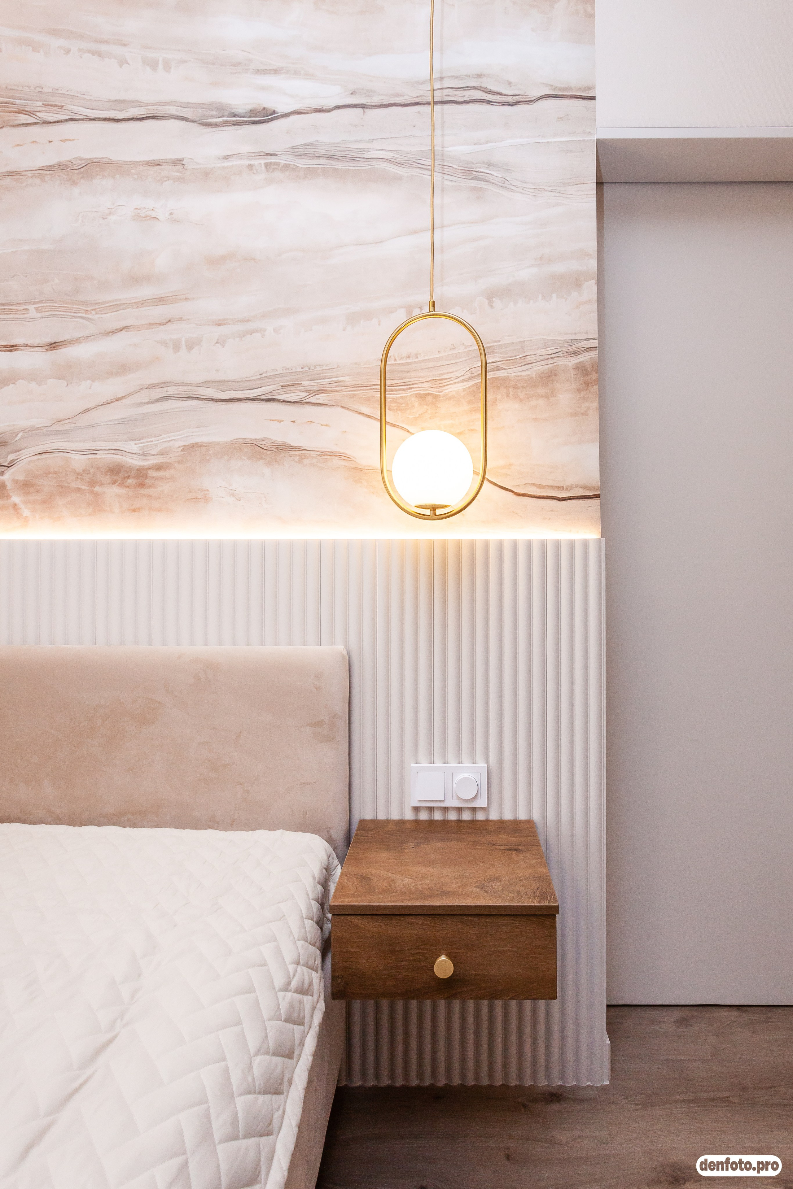 Современная 1 комнатная квартира. Фотограф Денис Денисов