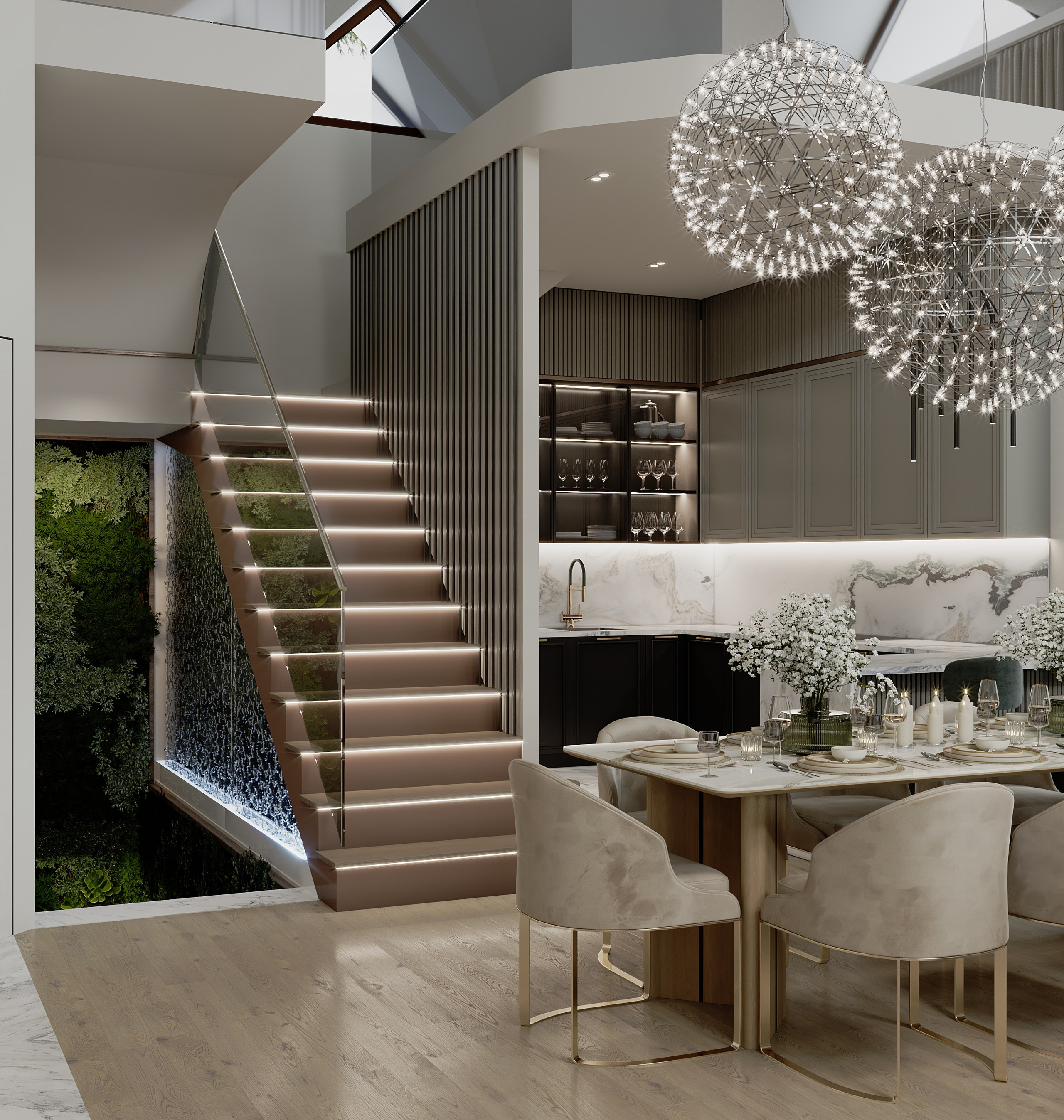 Дом, Красногорск. Modern Muf студия дизайна интерьера