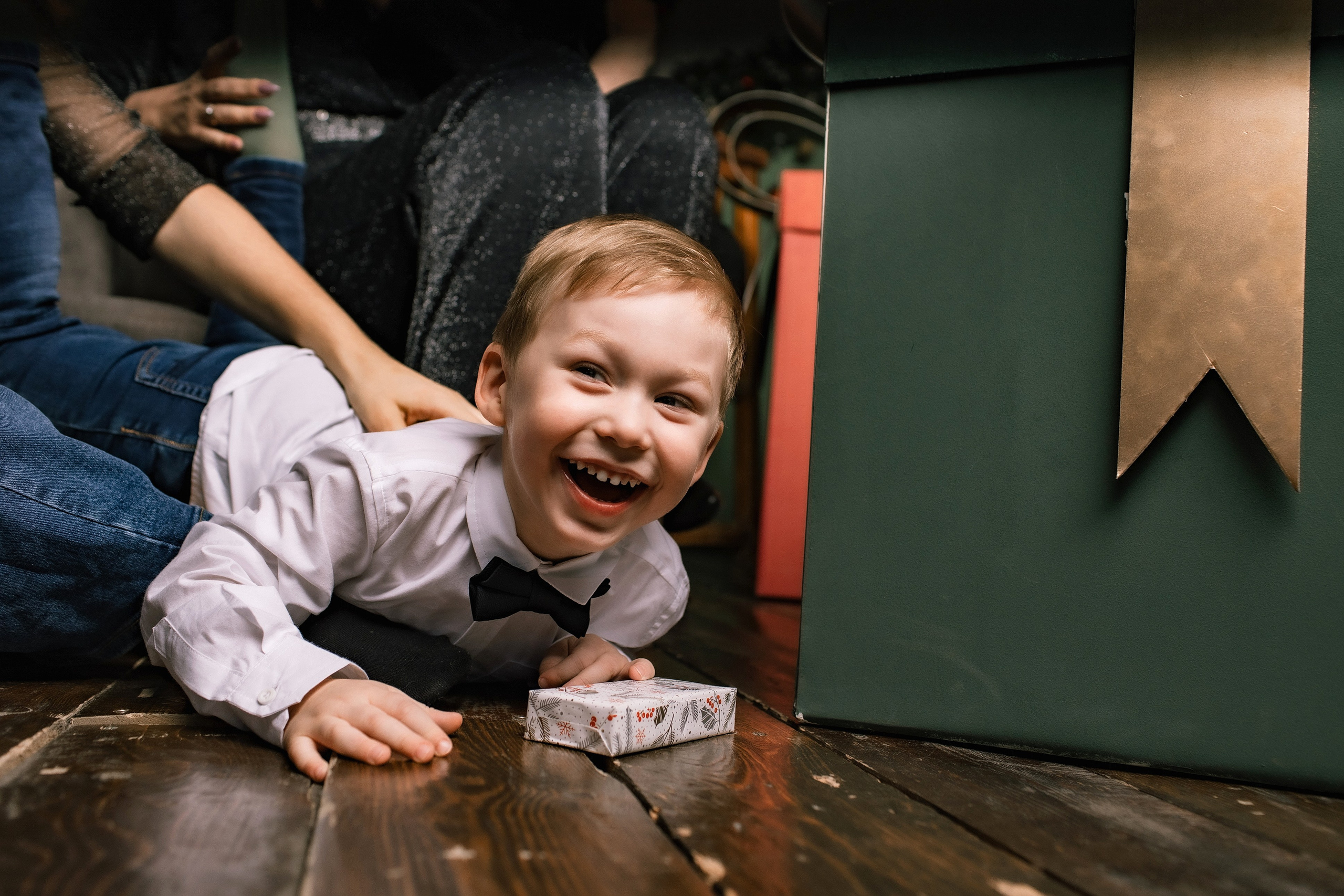 Студия Культура. Семейная новогодняя съемка. Фотограф Софья Васильковская