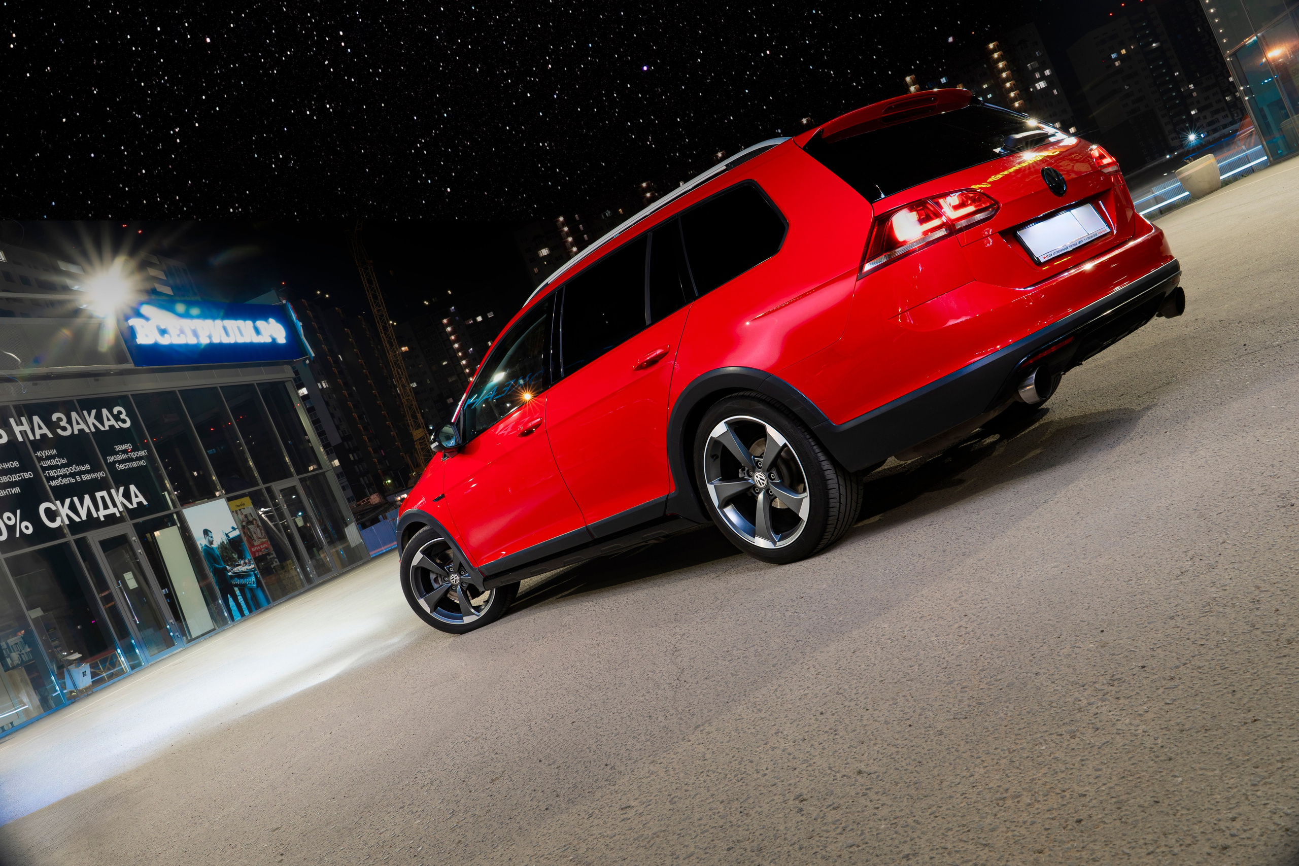 VW Golf+ Alltrack. Автомобильный фотограф в Санкт Петербурге. Евгений Коновалов