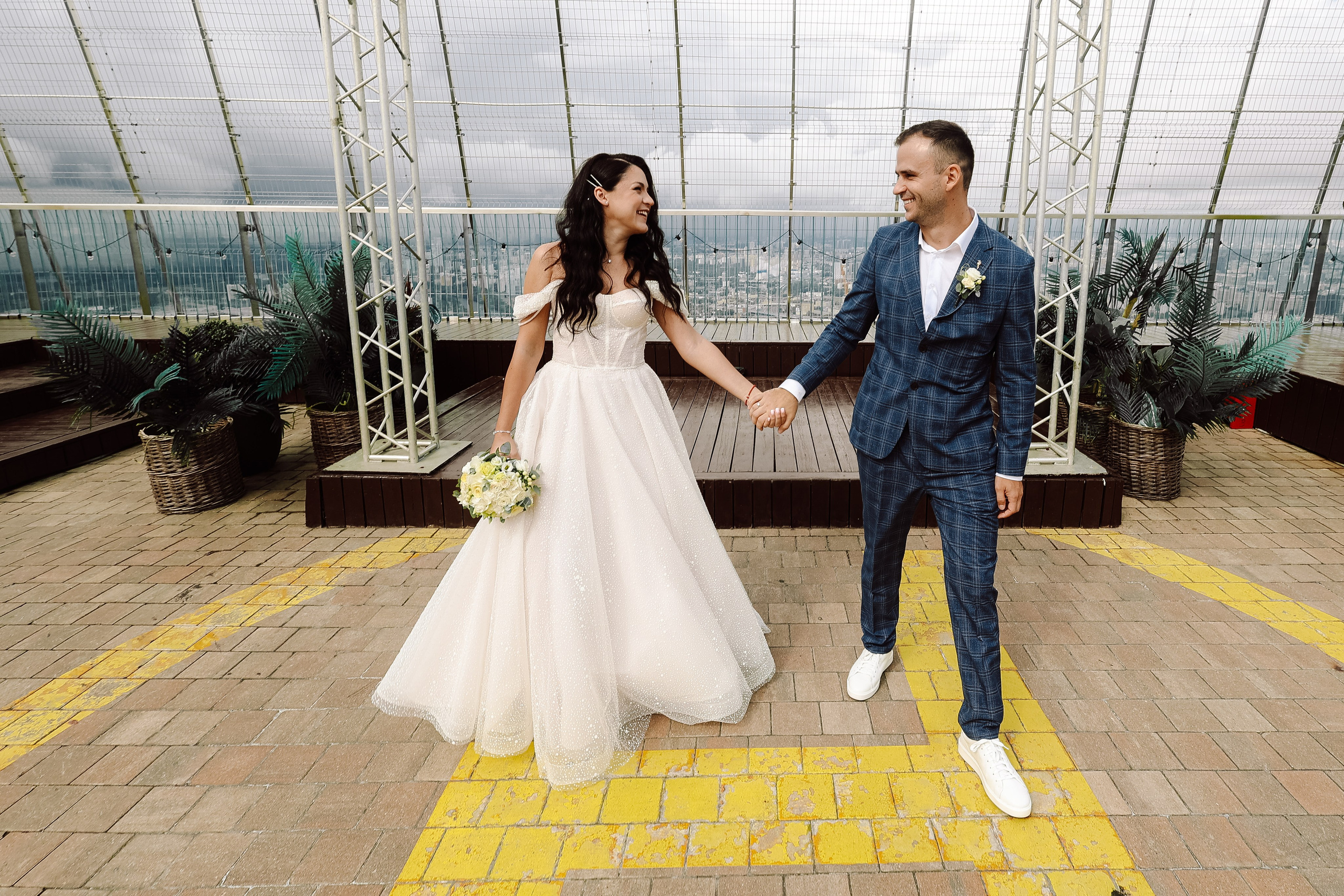 Башня «Око». Свадебный фотограф Маргарита Глумскова