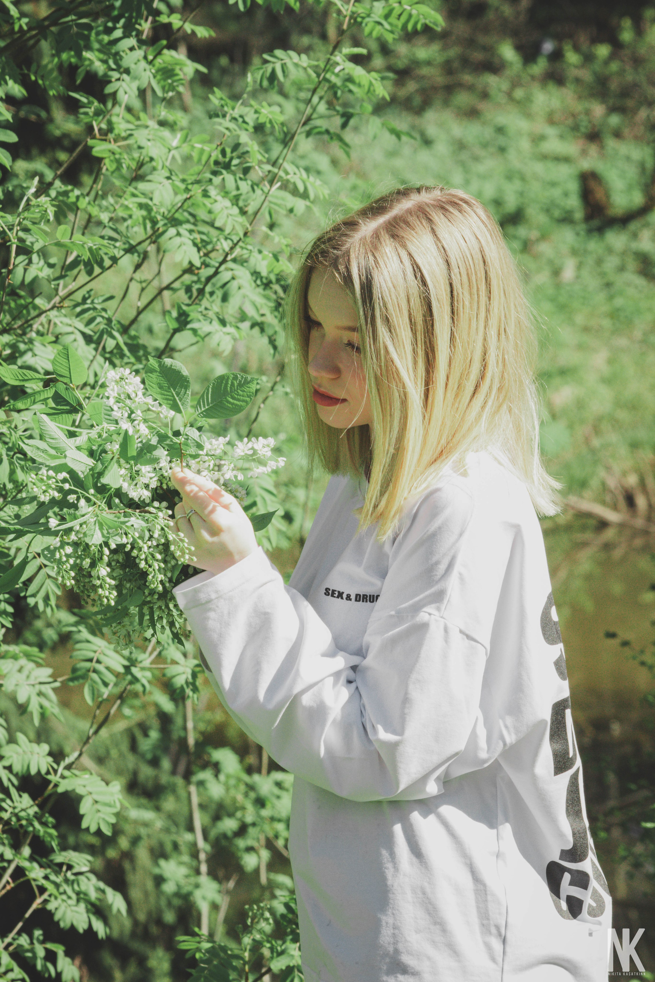 Саша. Фотосессия в лесу. Касаткин Никита. Фотограф