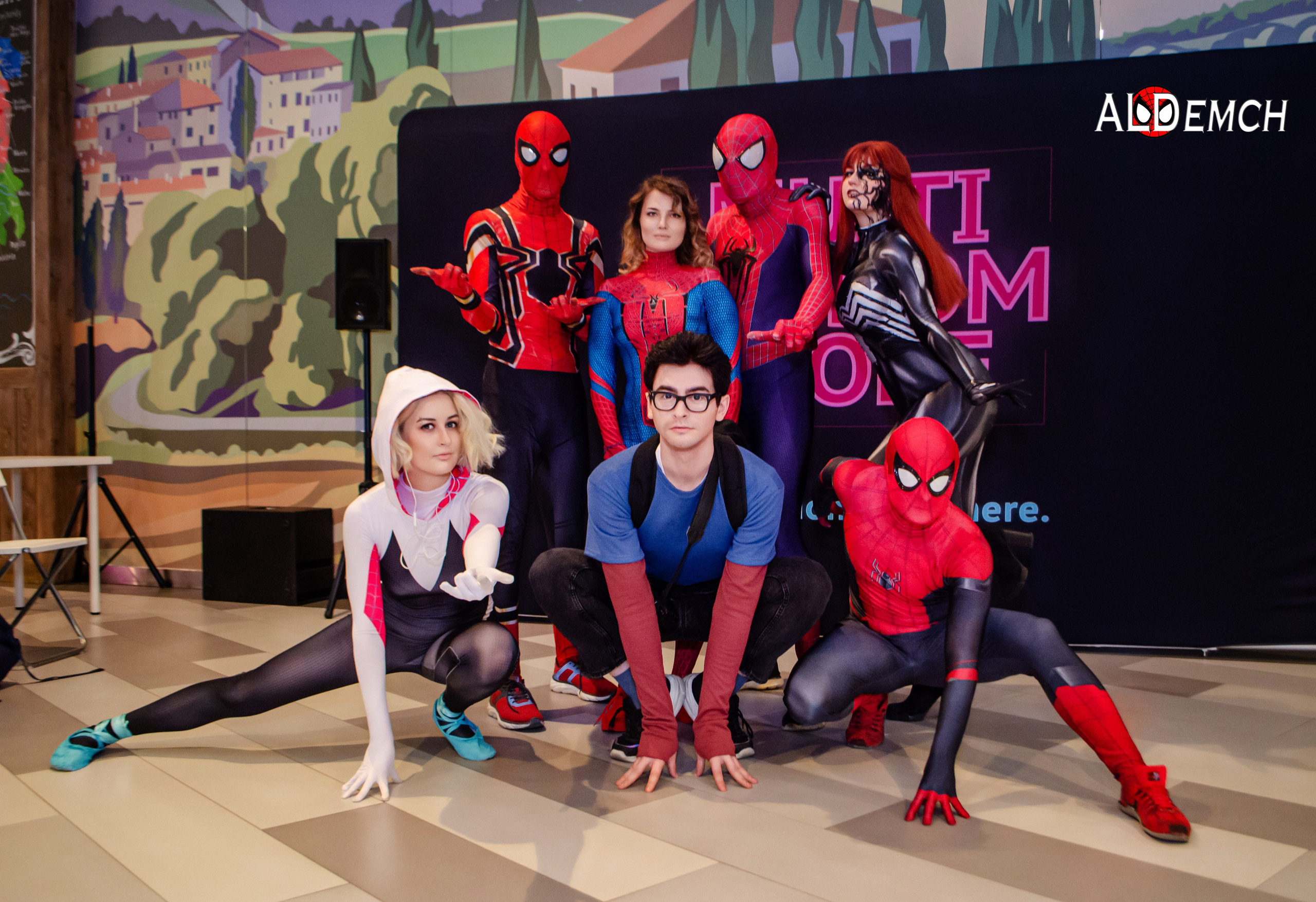 Фотосессия на Дне рождения Человека-Паука в Москве