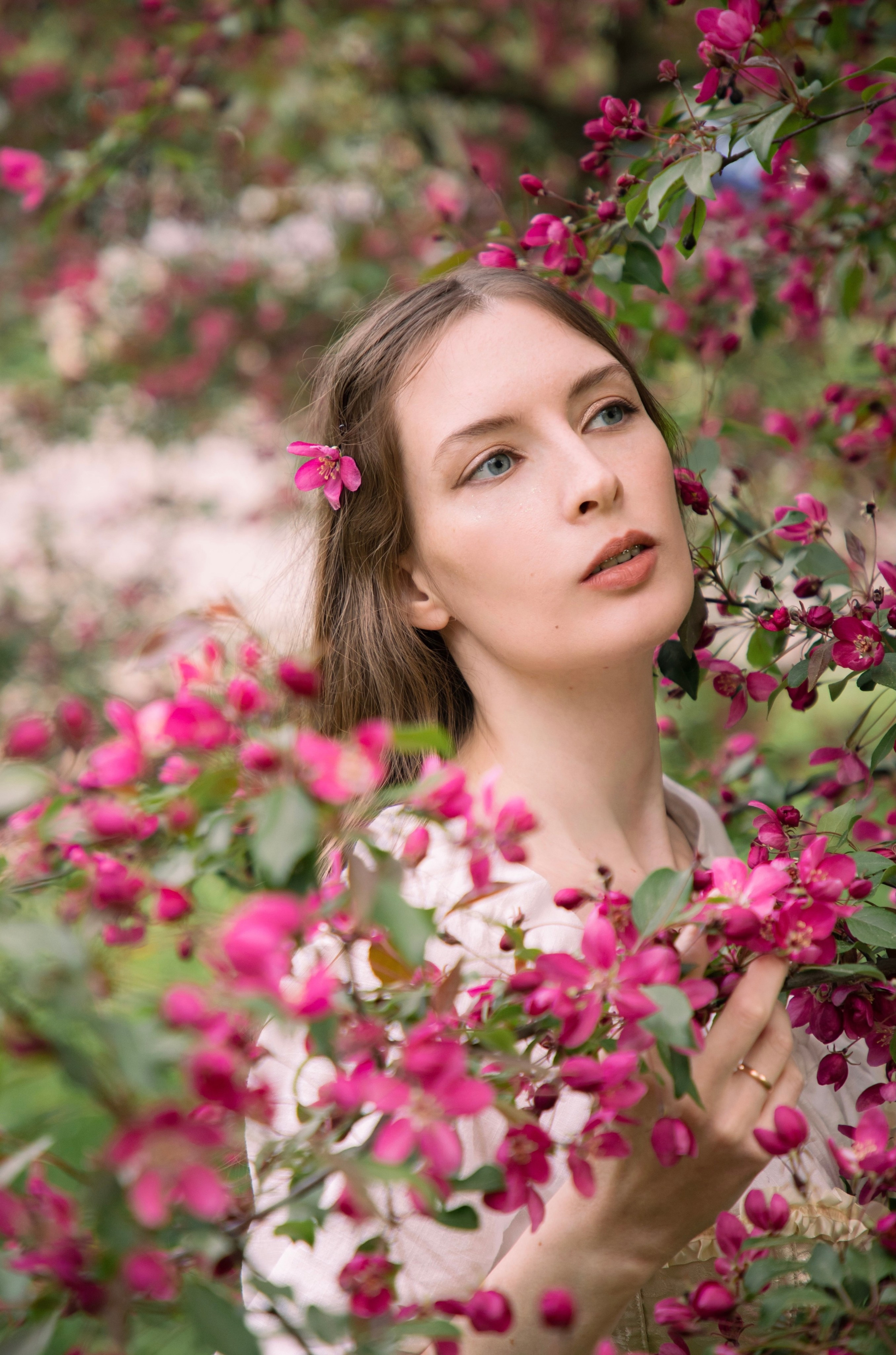 Пикник в розовых яблонях. Юлия Башкатова, сказочный фотограф, Москва