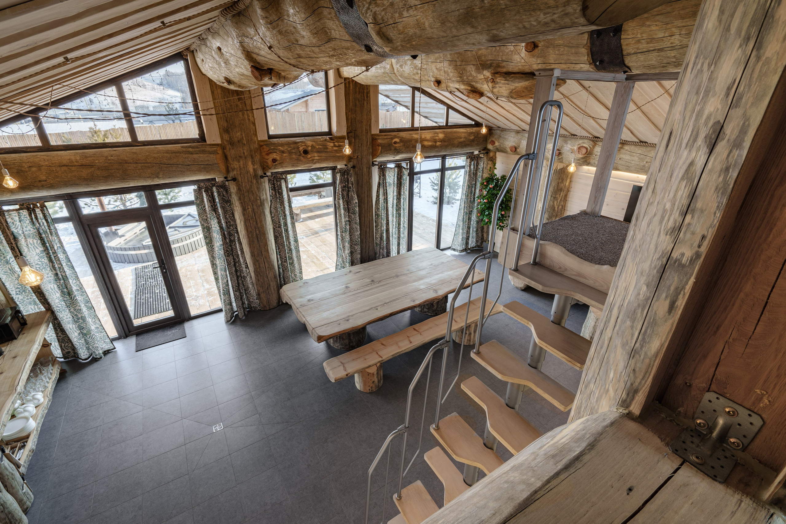 Интерьерная фотосъемка бани с купелью. Интерьерный фотограф и ретушер в Красноярске Денис Антропов