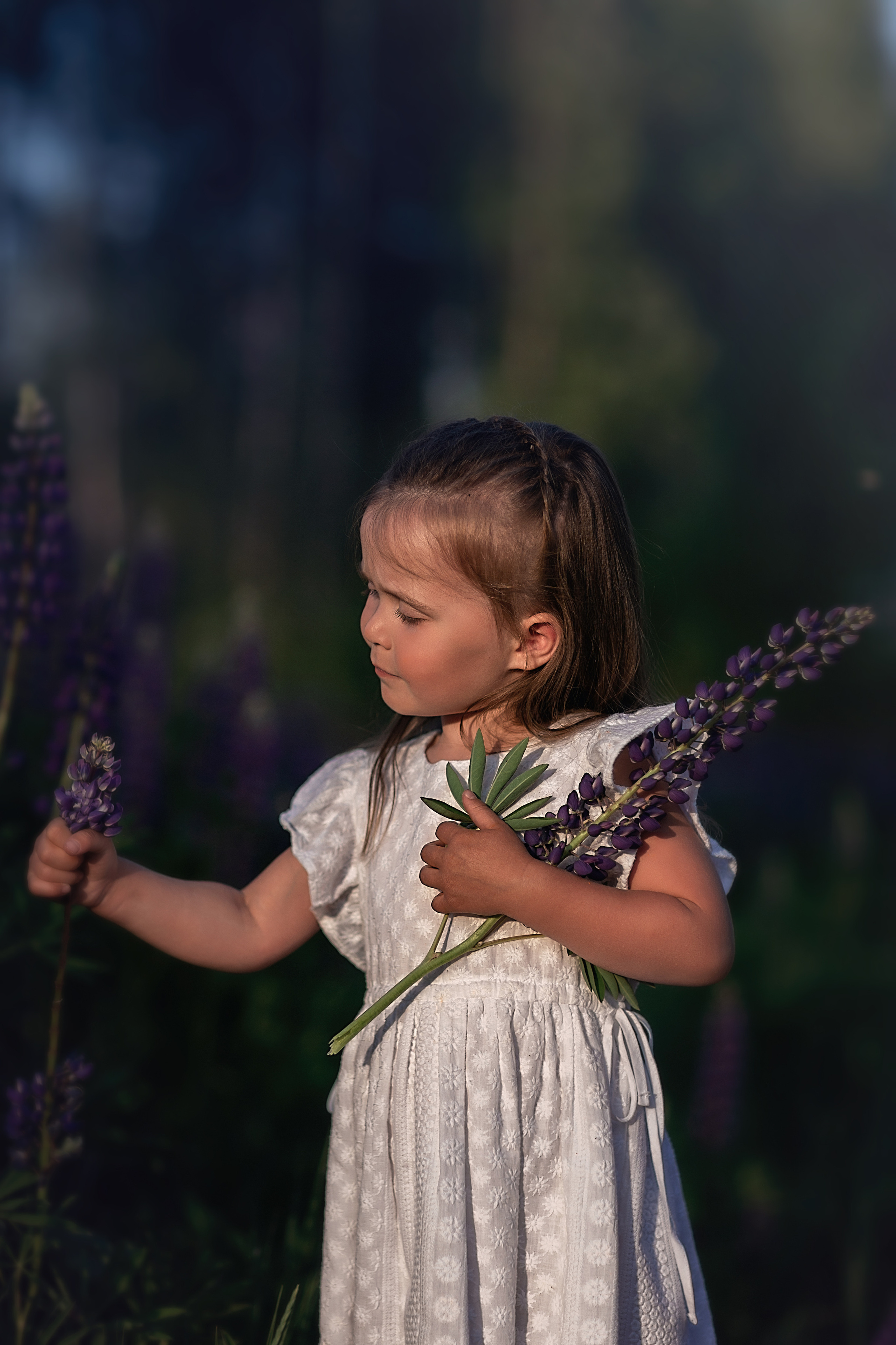 В люпинах_2023. Семейный фотограф в Санкт-Петербурге