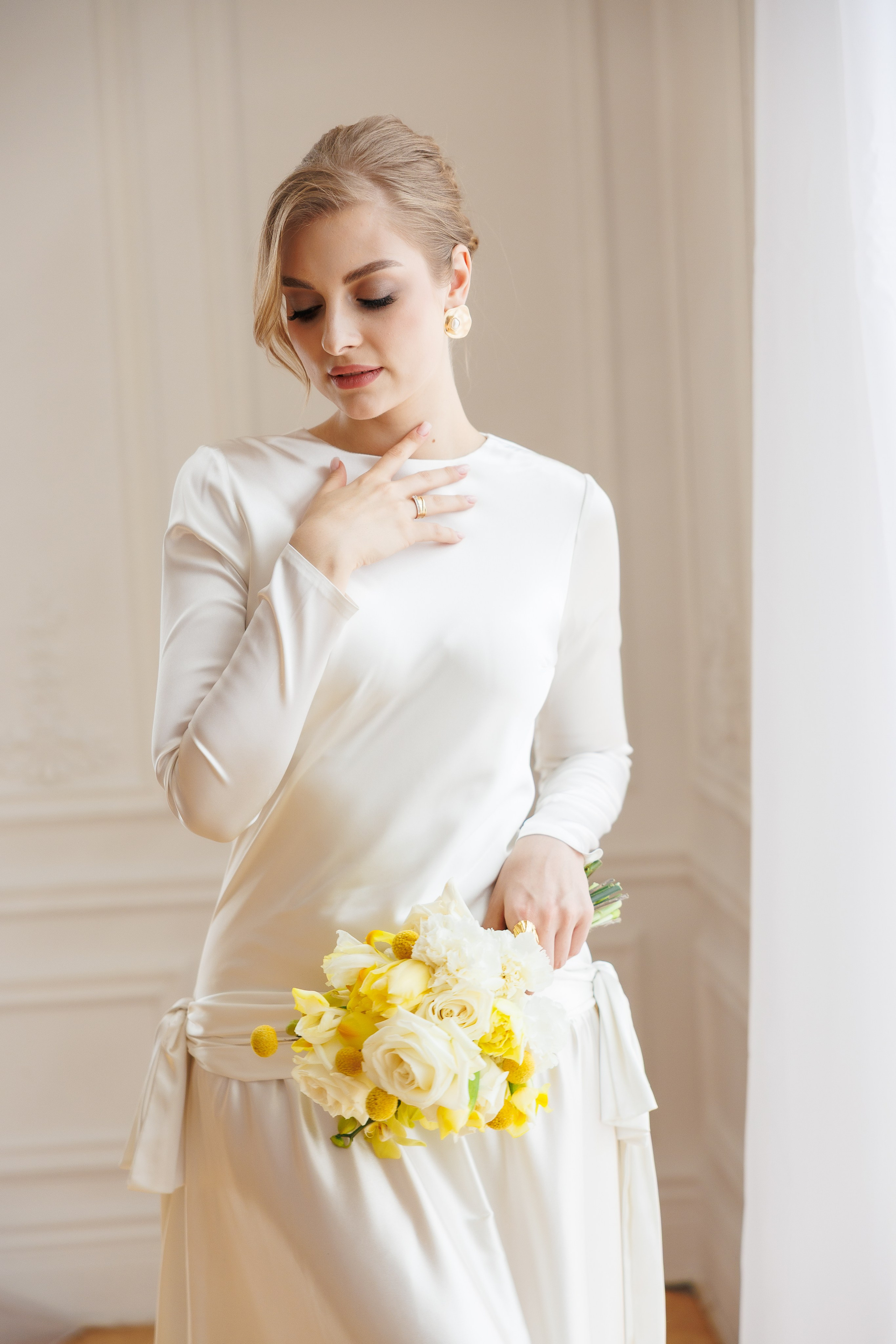 Камерная свадьба: весеннее настроение. Свадебный и семейный фотограф в Москве Красинская Мария