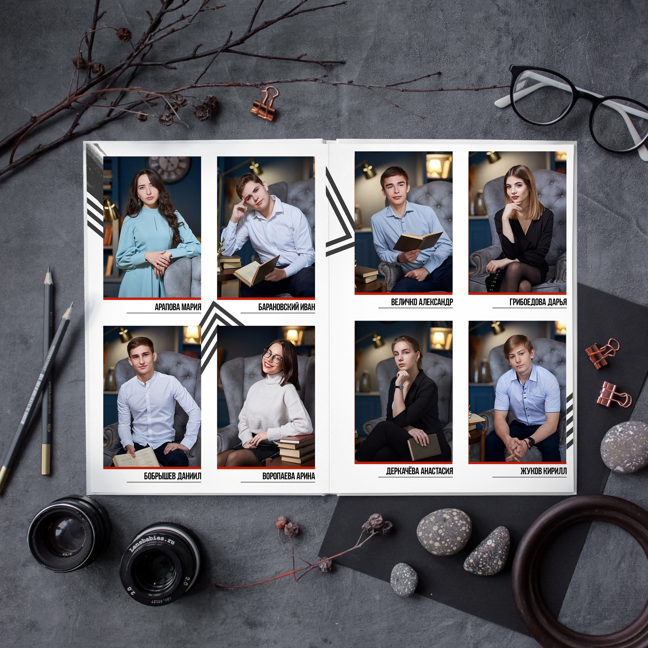 Красный стиль. Выпускные альбомы в Ставрополе