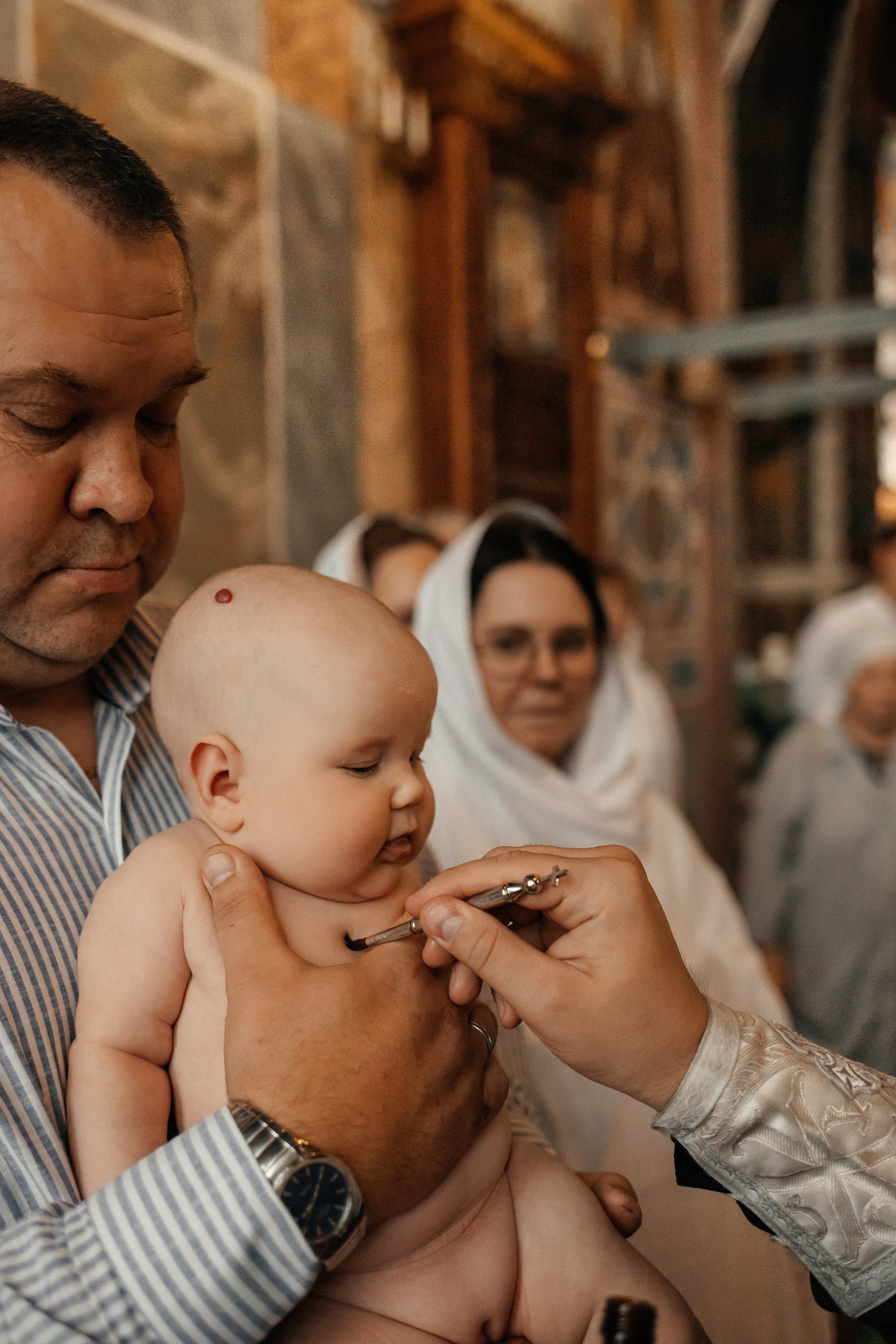 Крещение Василисы. Семейный и детский фотограф в Нижнем Новгороде Буслаева Мария