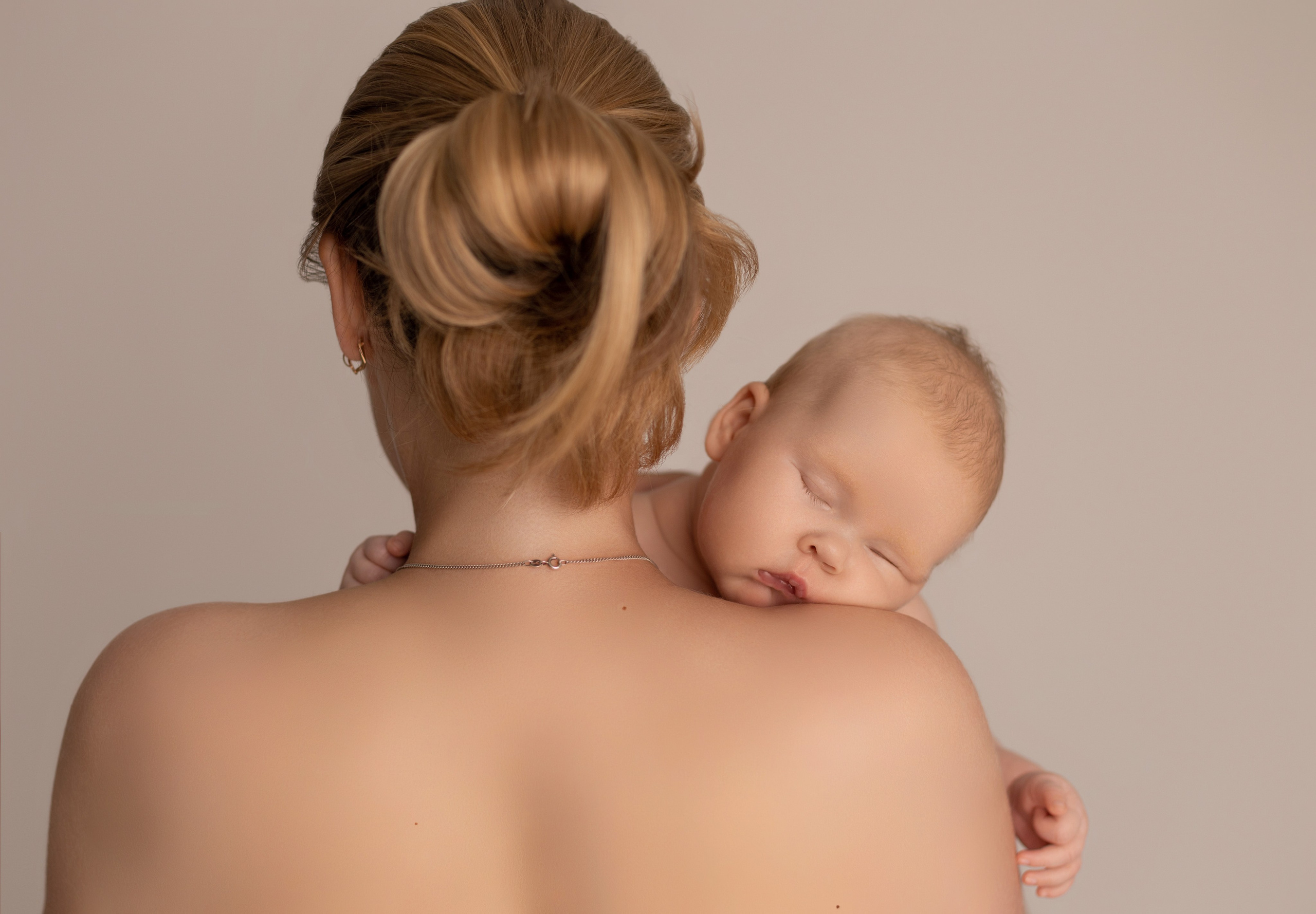 Ольга, 1,5 месяца. Фотограф новорожденных в Нижнем Новгороде Надежда Кадылкина