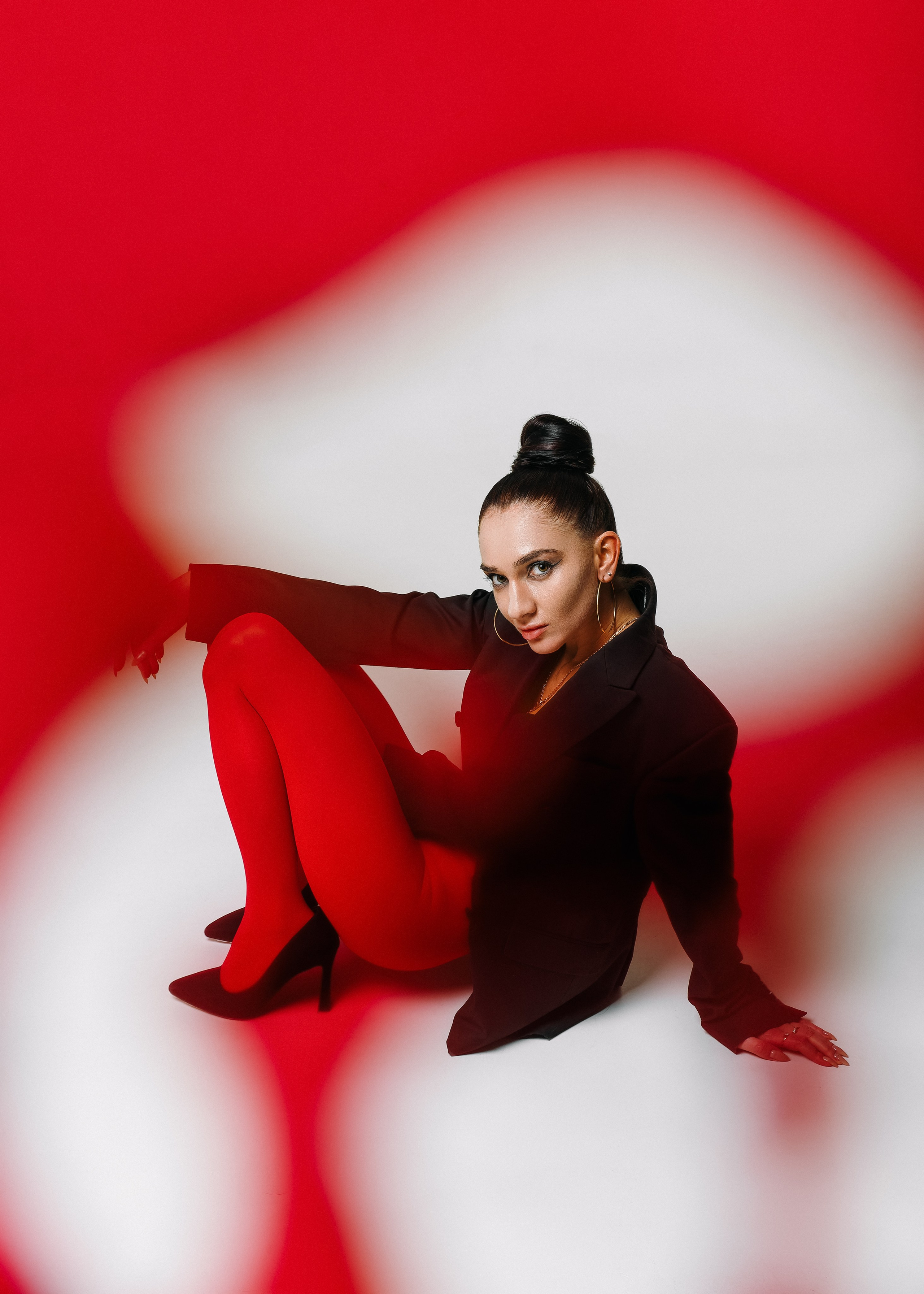 Ксения — фэшн фотосессия в студии. Свадебный и портретный фотограф в Санкт-Петербурге Анна Демьянова