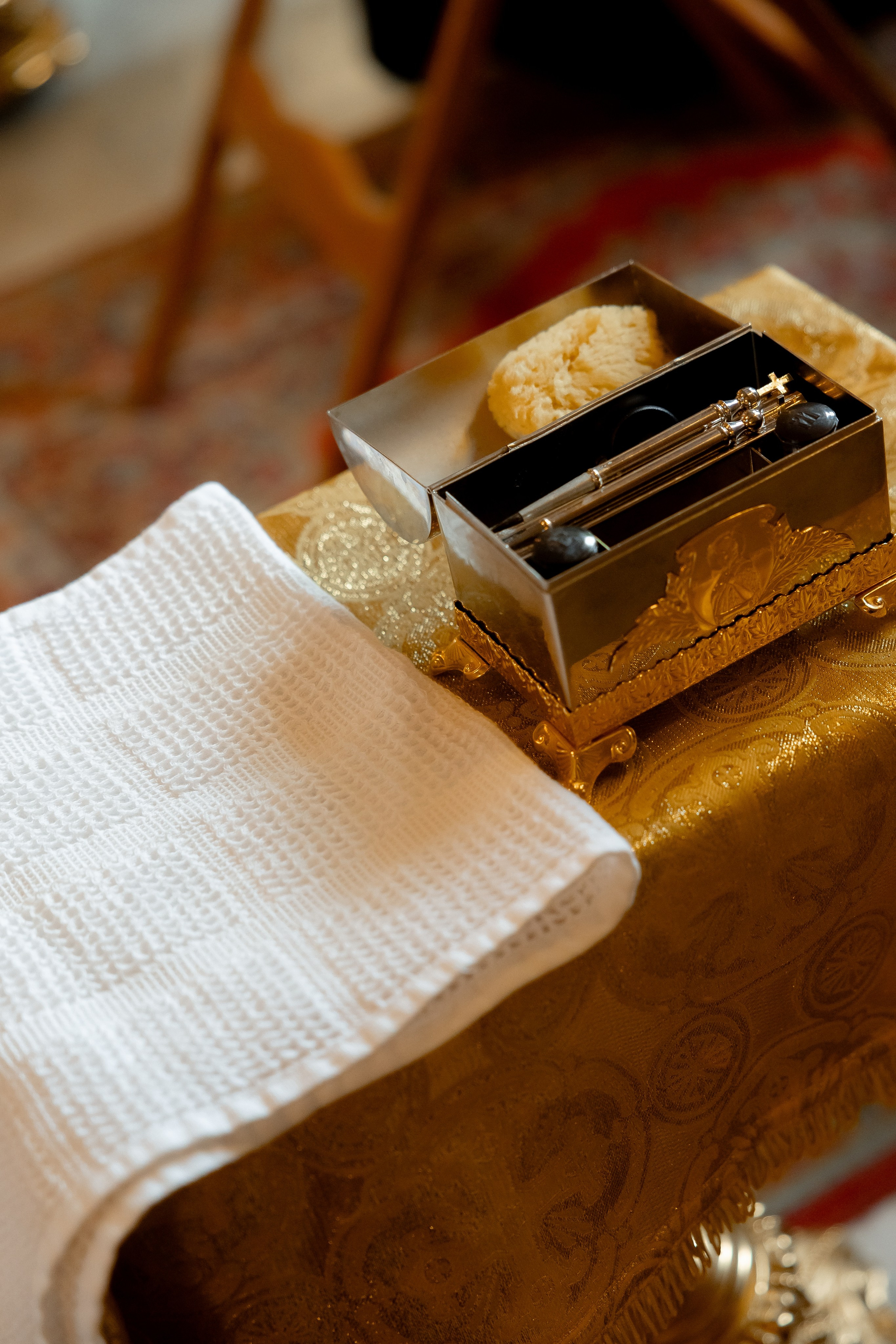 Таинство крещения Машеньки. Свадебный фотограф в Москве