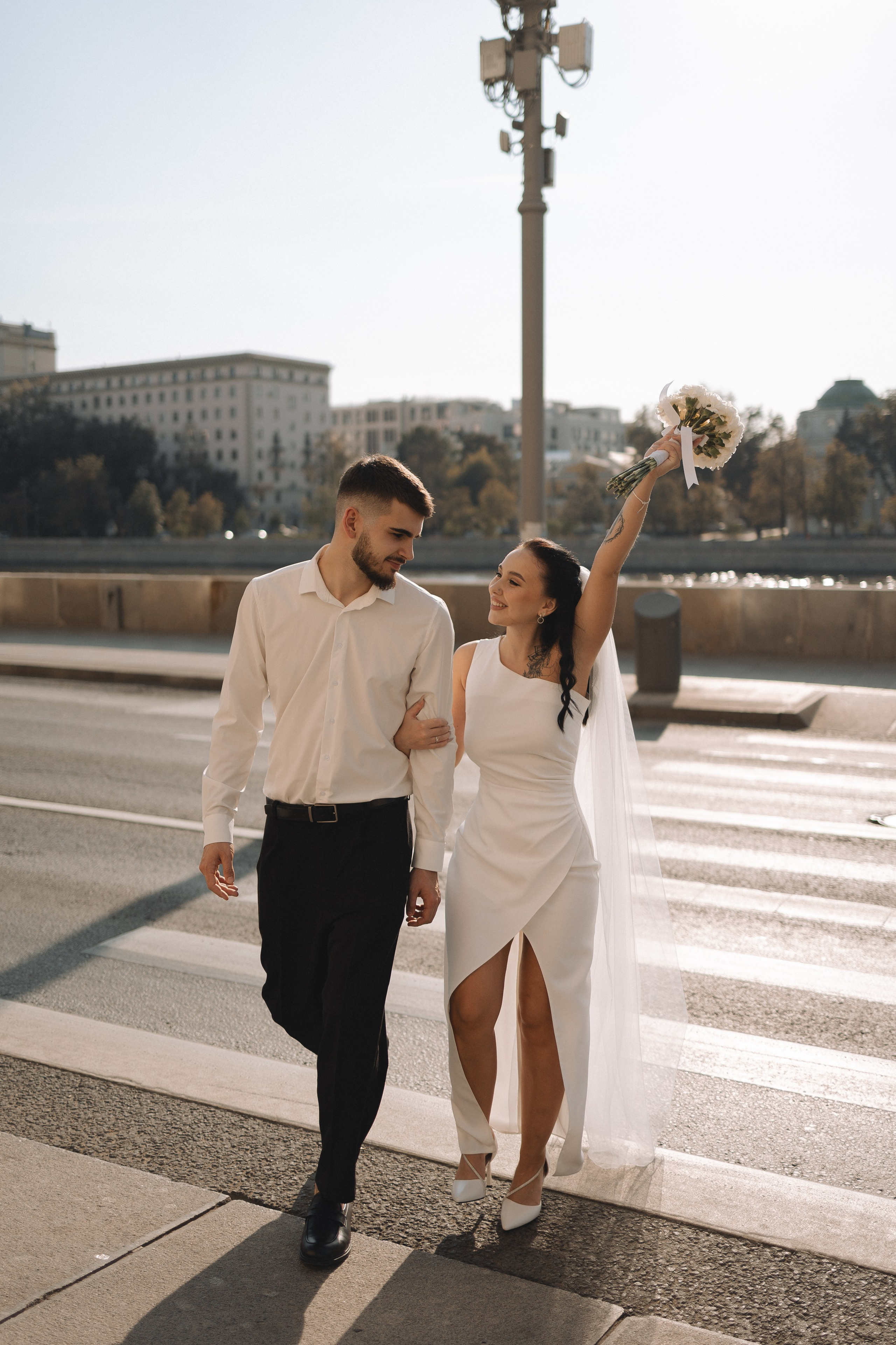 Милена и Филипп (2024). Свадебный и семейный фотограф в Москве Яна Шувалова