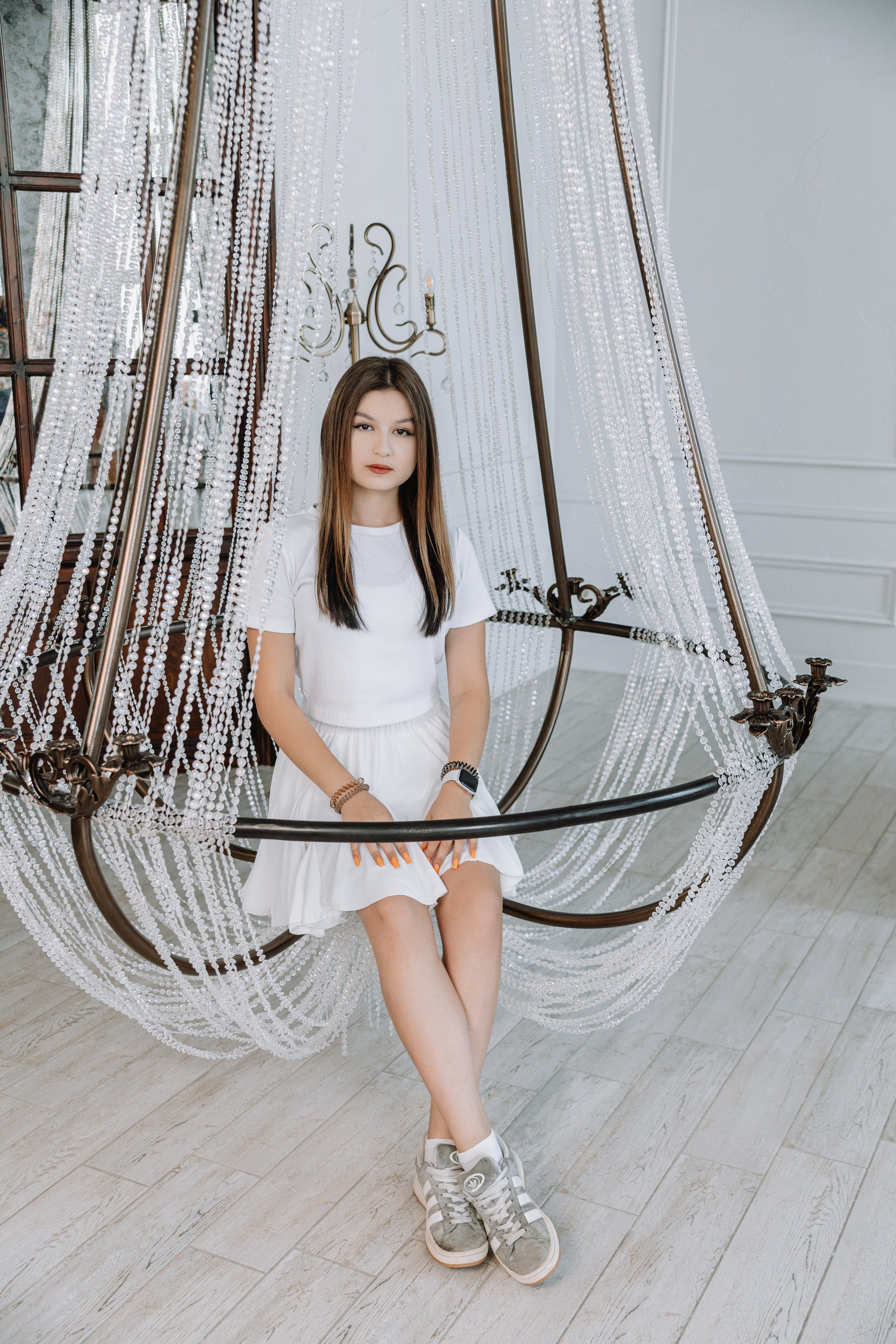 Евгения, Михаил и Дарина и собачка Чарли. Фотограф Воронеж Варвара