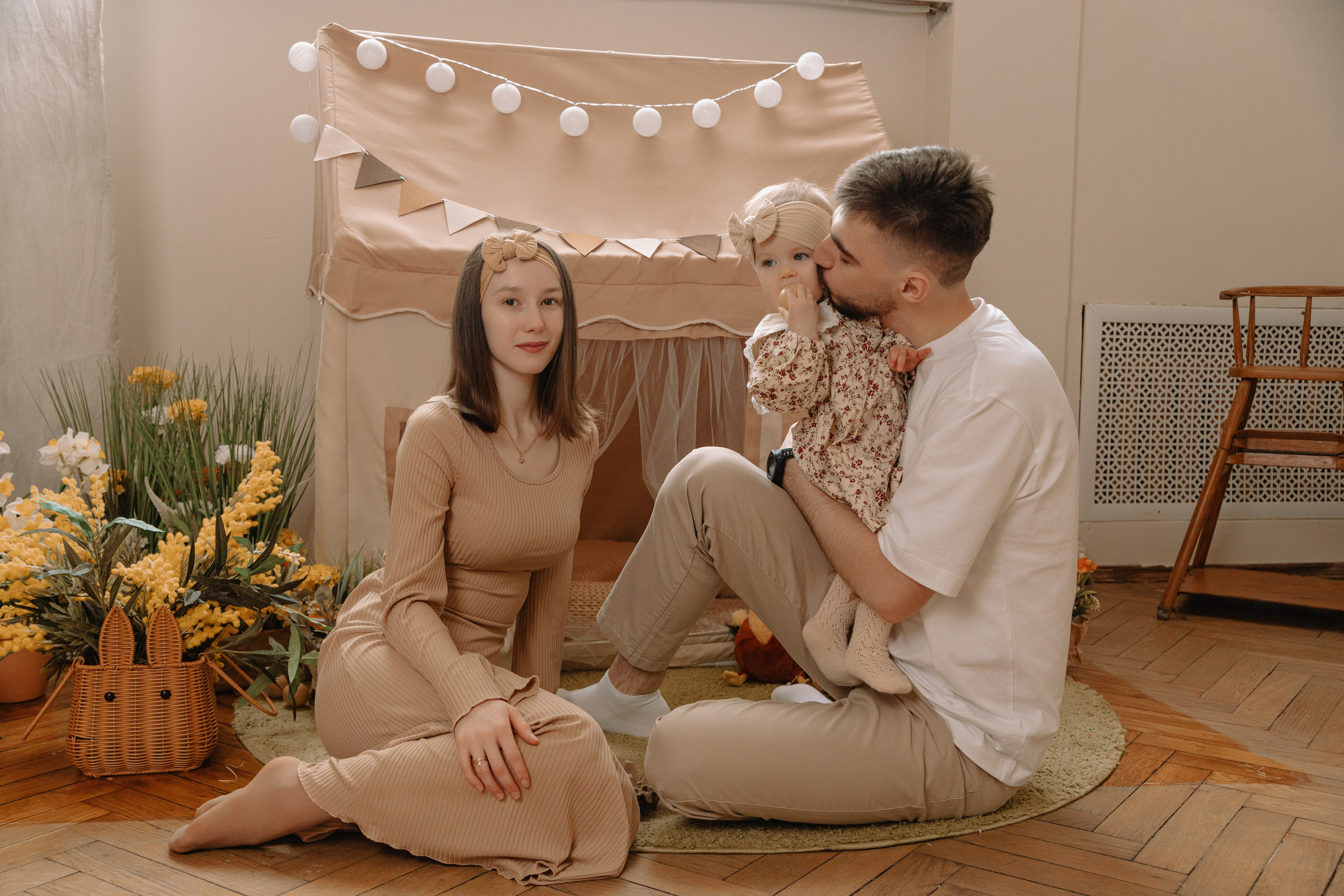 Оксана, Александр и Есения. Фотограф Воронеж Варвара