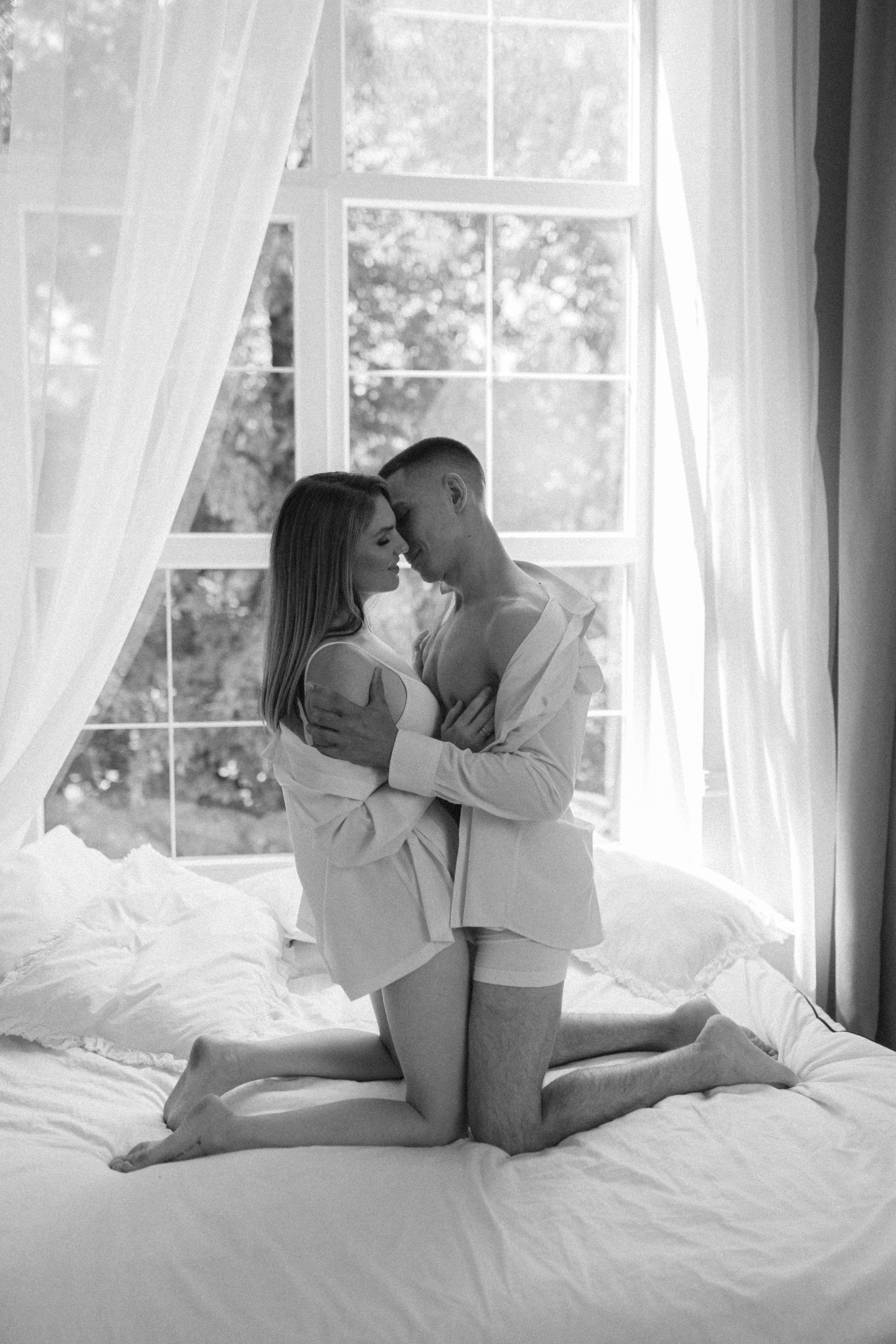 Кристина и Вадим | Съёмка в студии Portfolio. Фотограф Карина Шмулёва. Воронеж и область