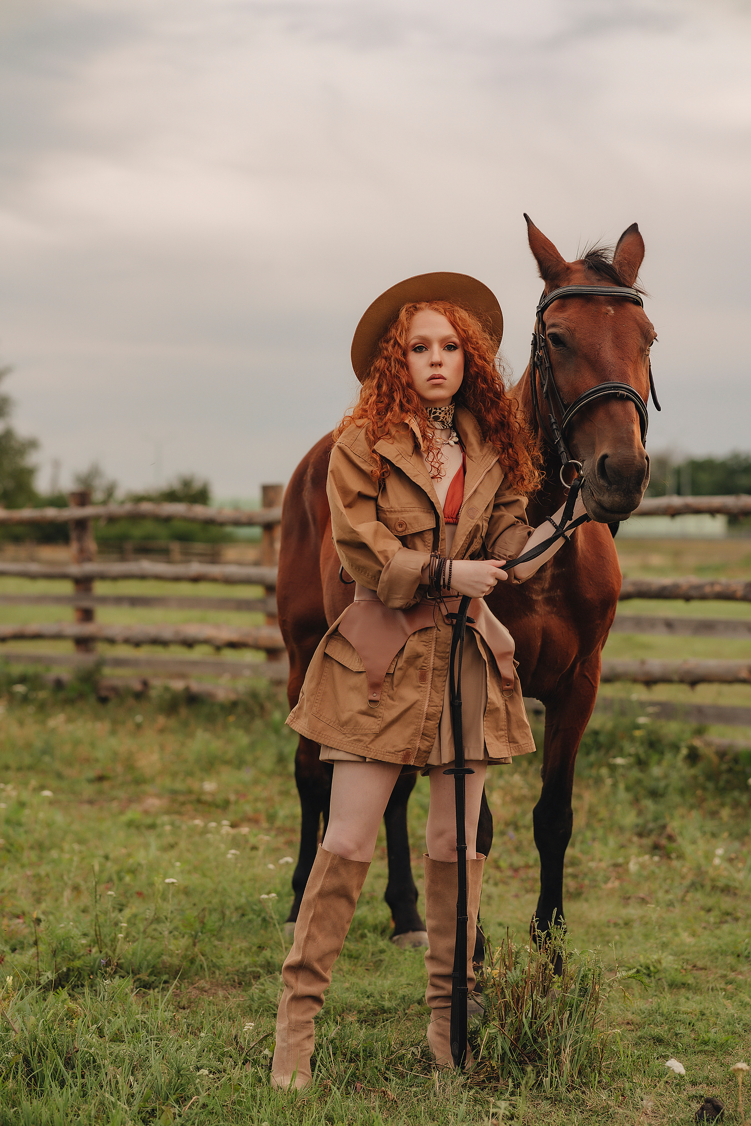 Варвара | Фотопроект в Farm&Village. Фотограф Карина Шмулёва. Воронеж и область