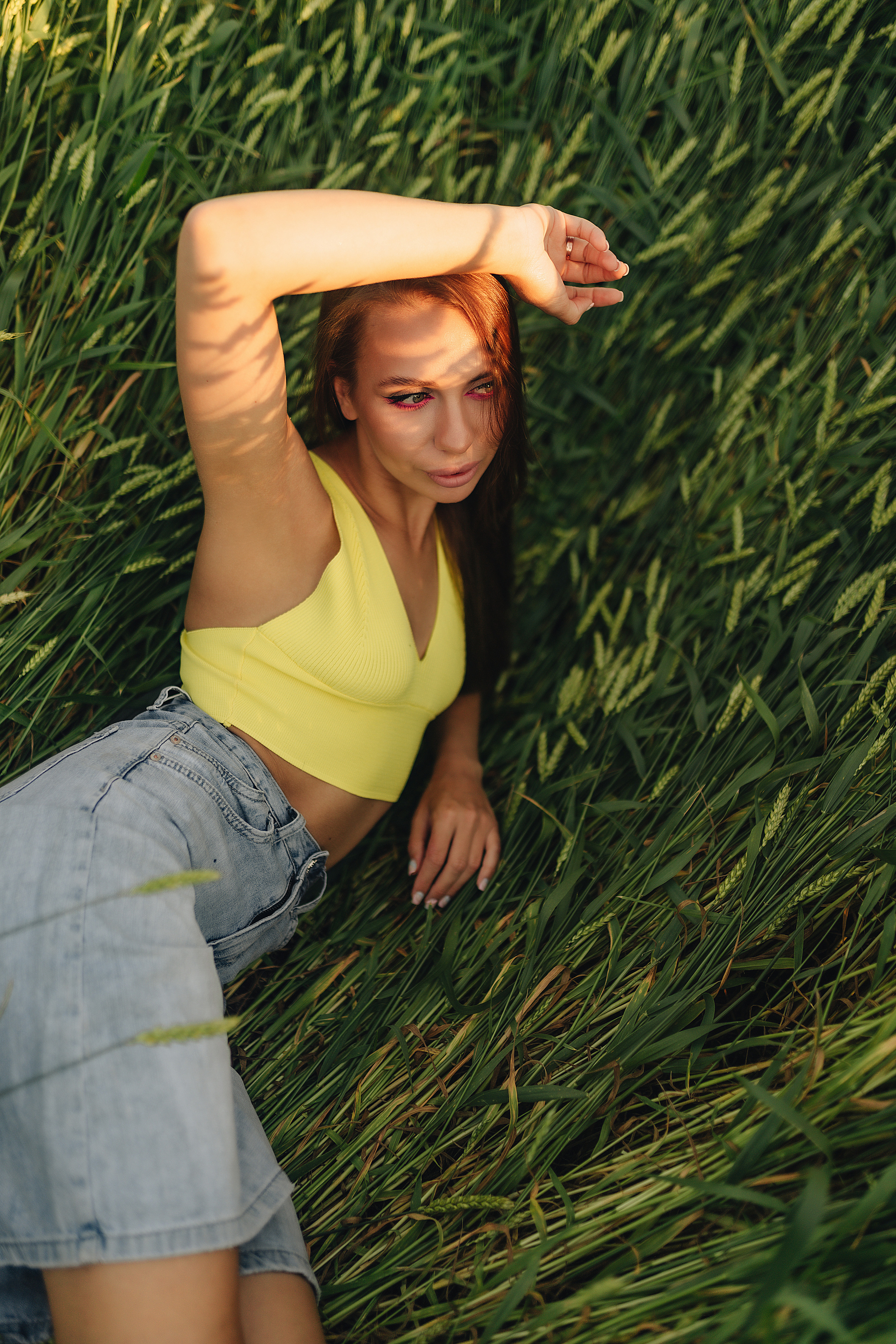 Юлия | Съёмка в колосках. Фотограф Карина Шмулёва. Воронеж и область